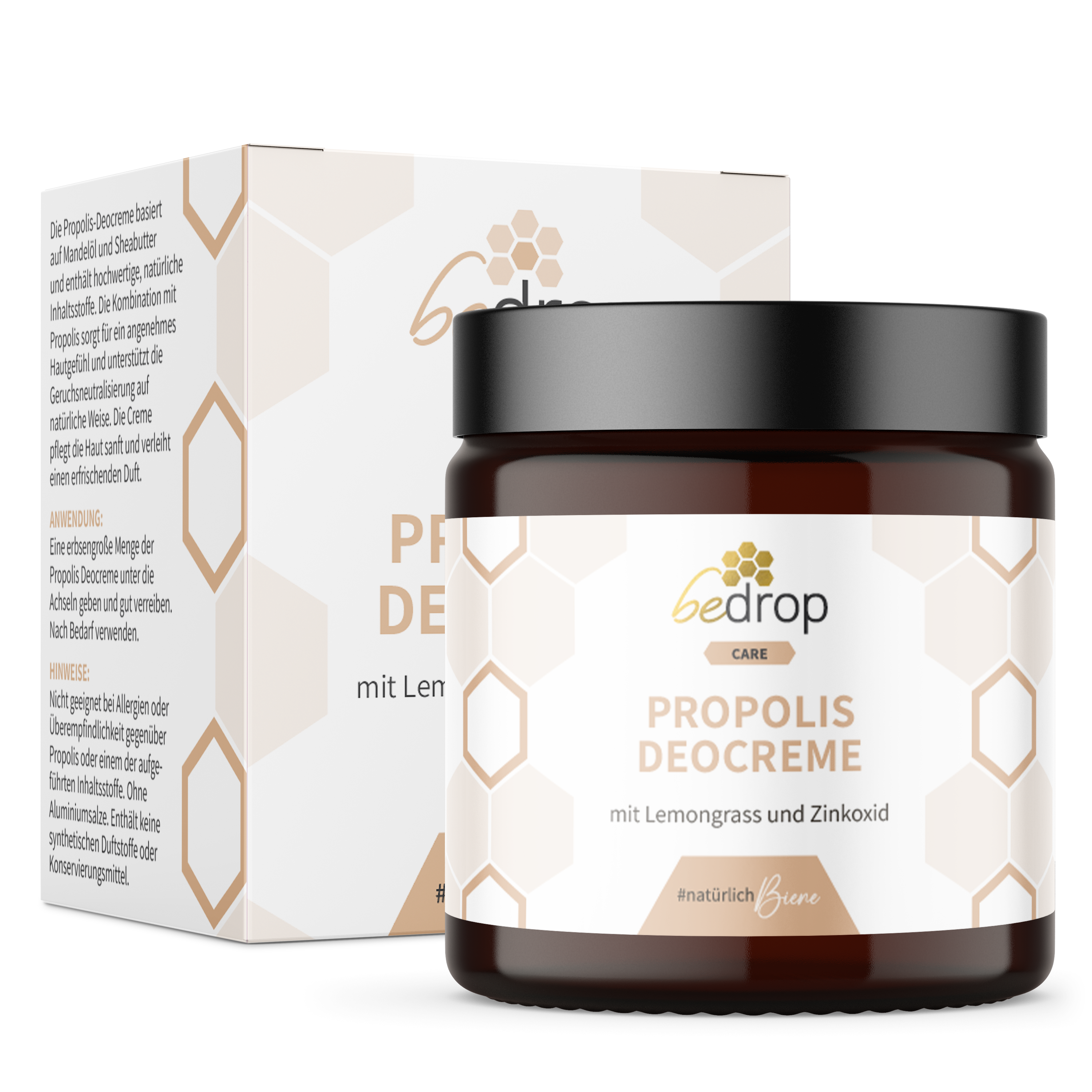 Lot avantageux : 3x Propolis déodorant / déodorant solide à la citronnelle - 30ml en lot de 3