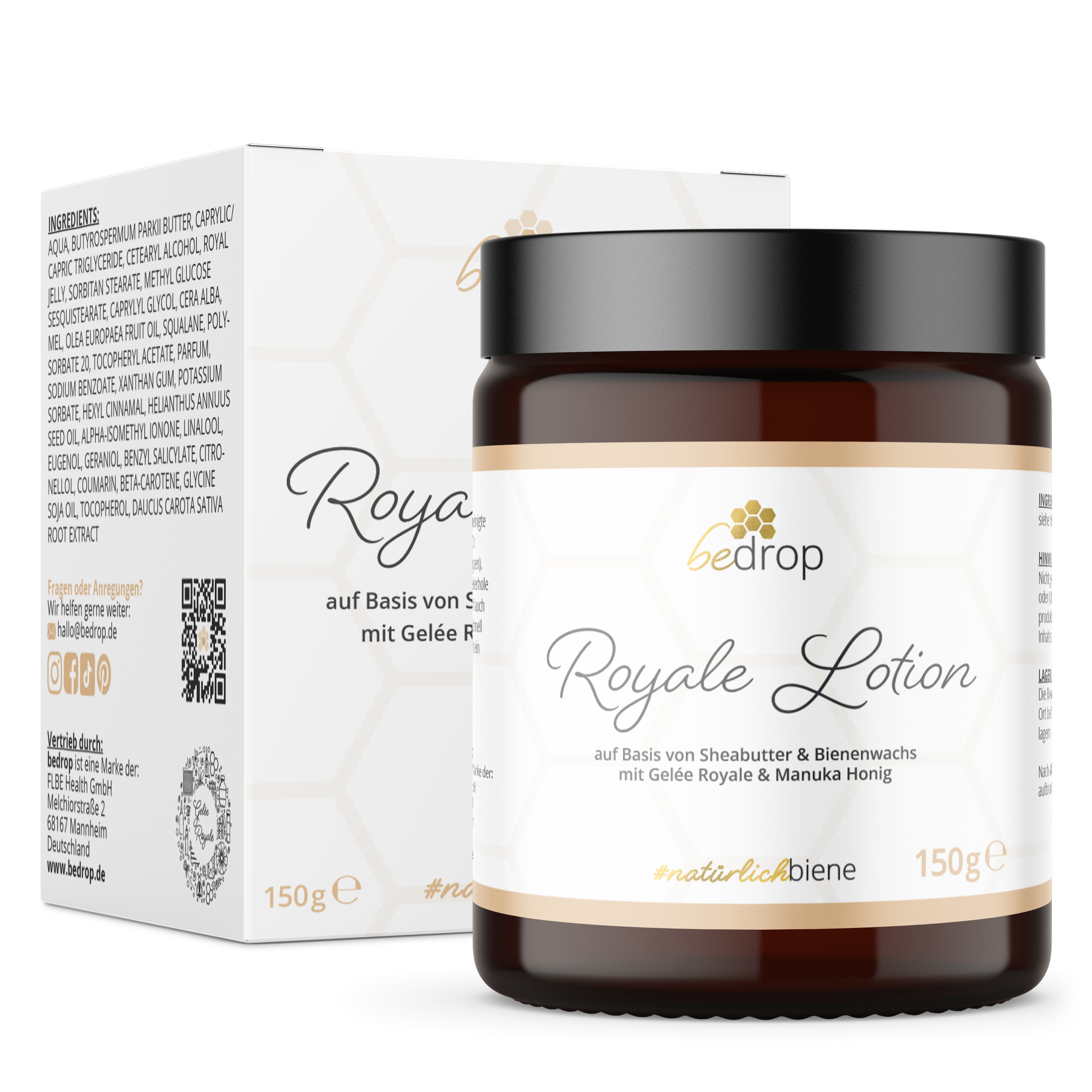Coffret de soins pour la peau XXL en taille spéciale avec Lotion Royale, BeeBalm & Crème pour les mains | LIMITÉE