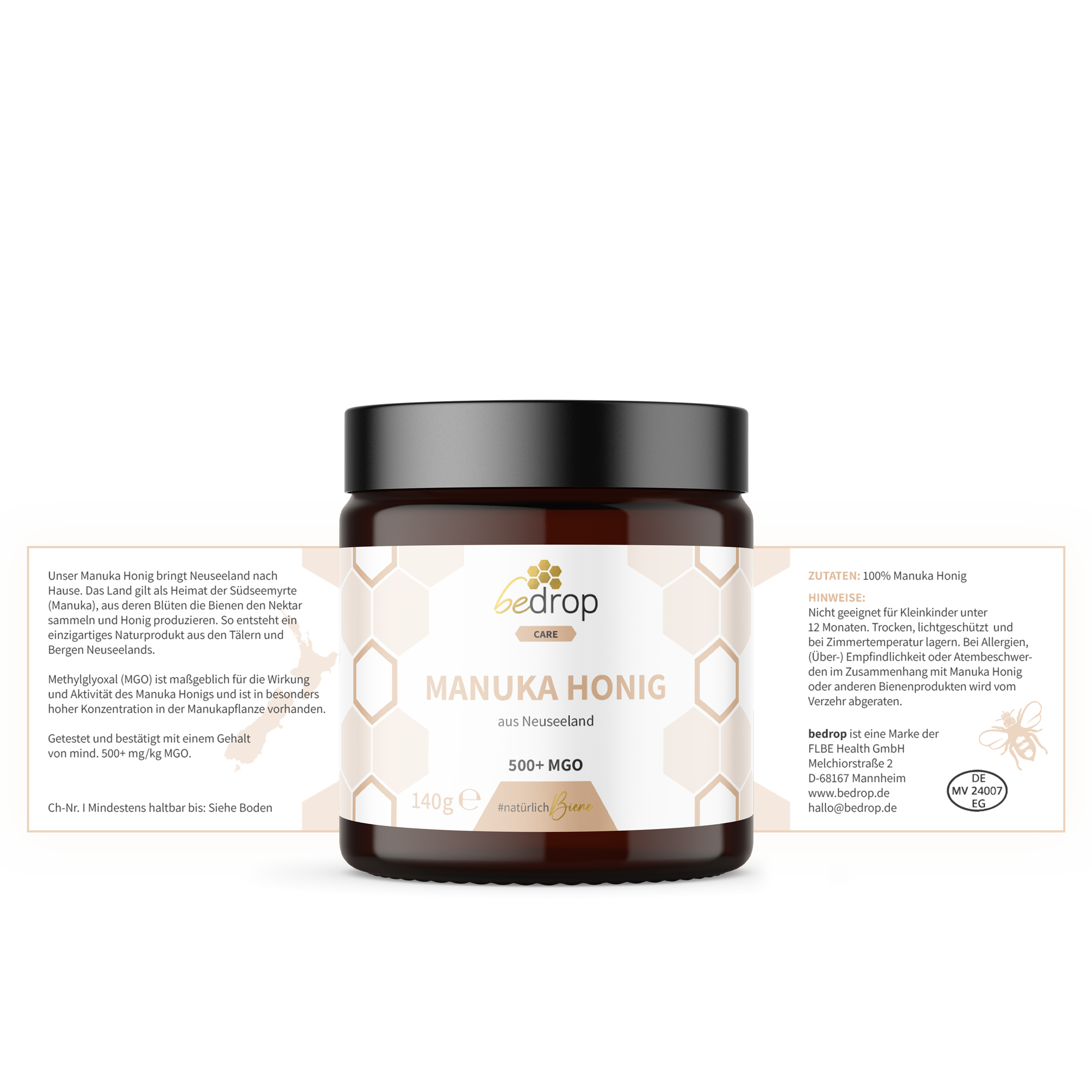Le kit enfant | Miel de Manuka MGO 500 + Teinture de Propolis (sans alcool)