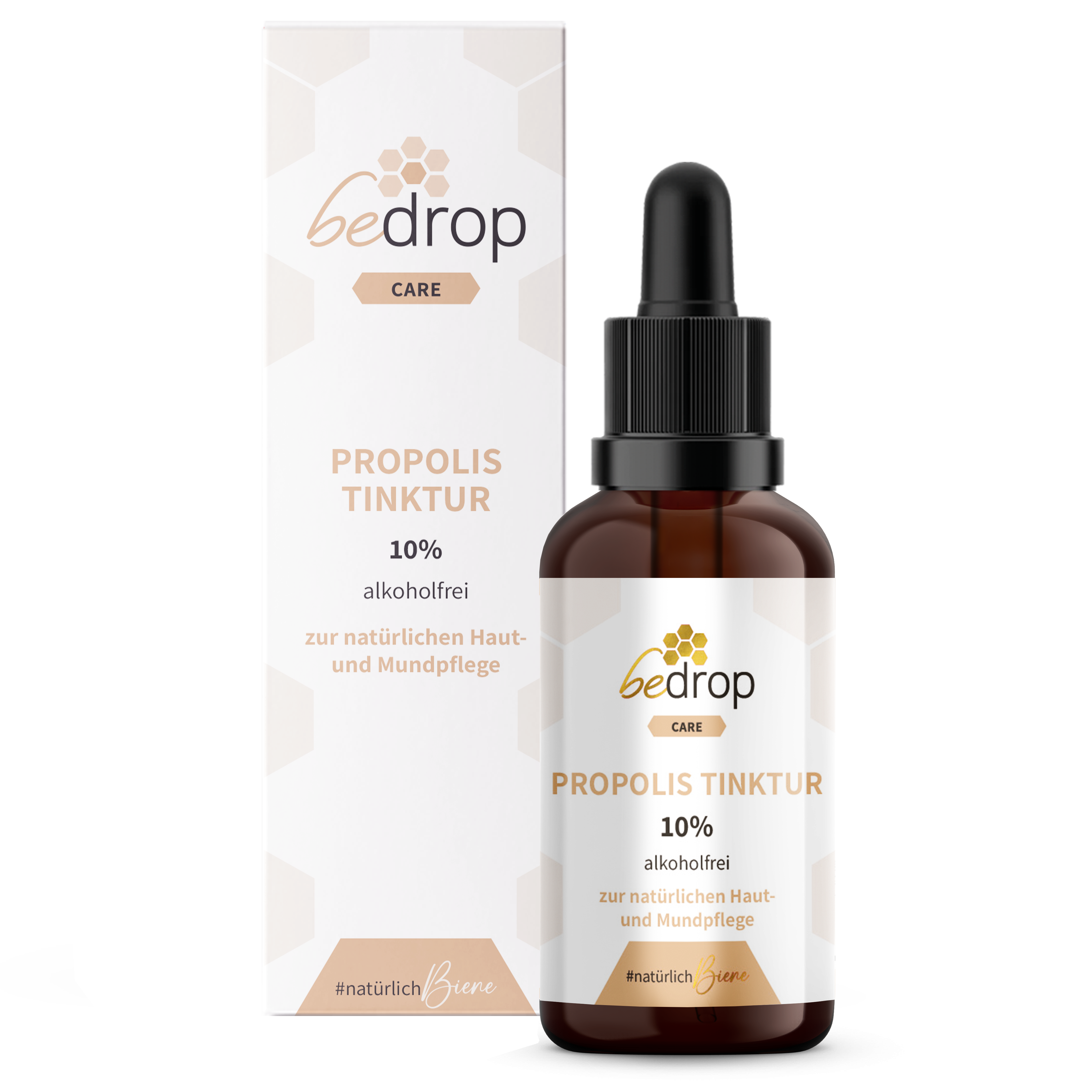 Teinture de propolis avec pipette (sans alcool & soluble dans l'eau) - 30ml