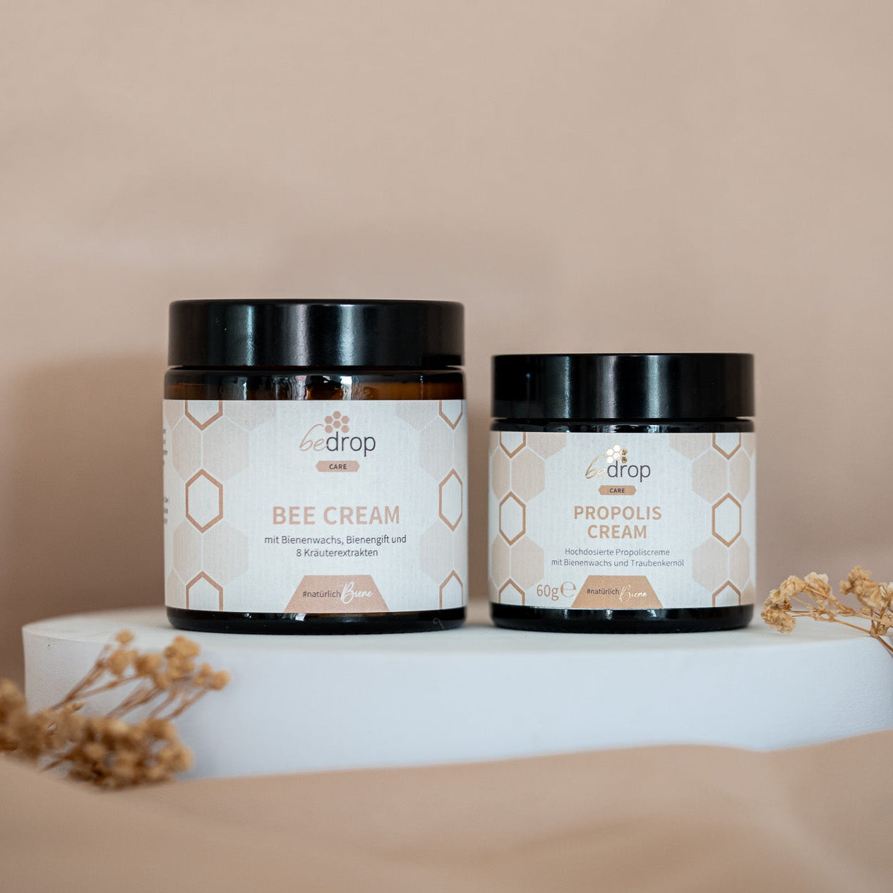 Set de crèmes | Bee Cream (pommade au venin d'abeille) + Propolis Cream (pommade à la propolis)
