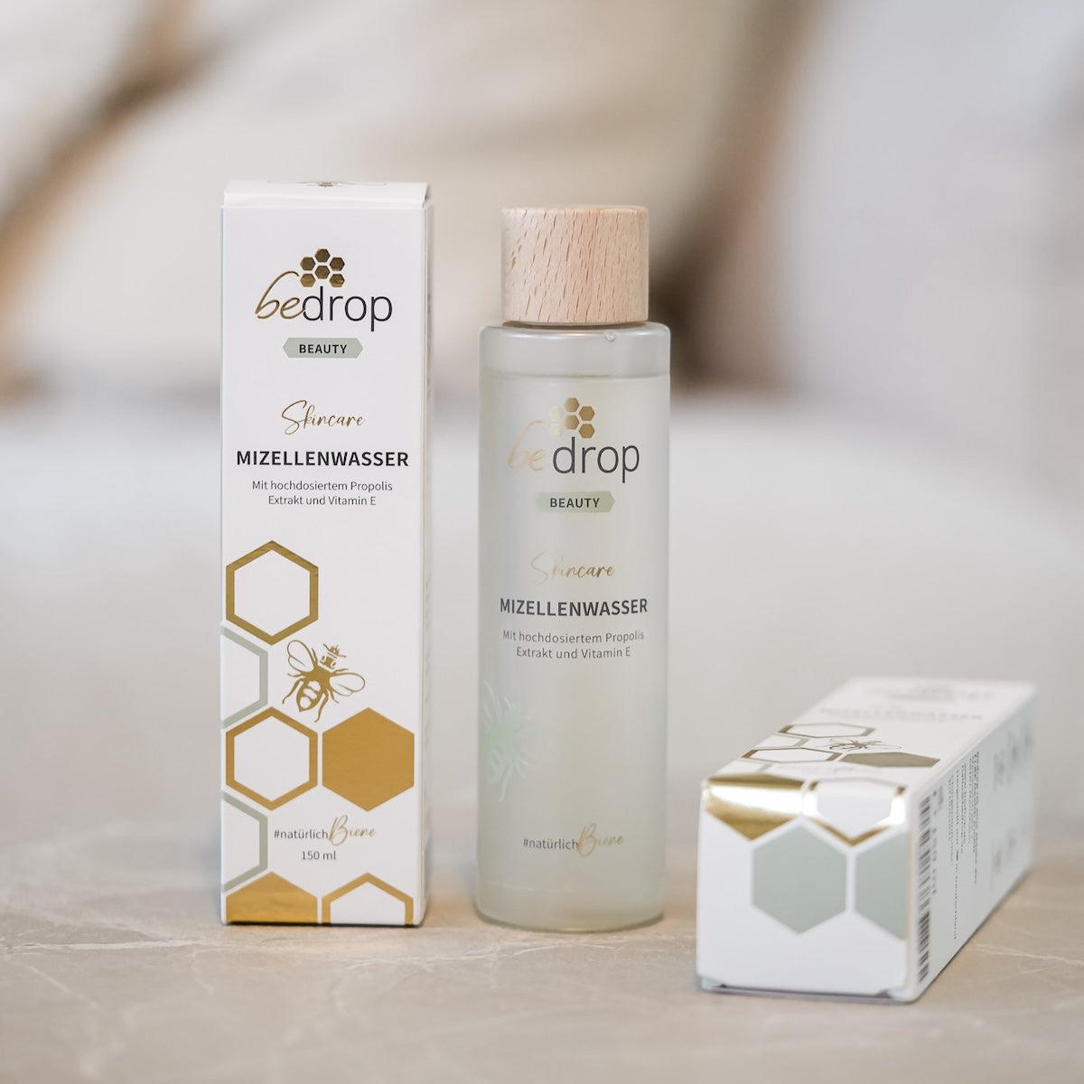 Set d'avantages : 3x EAU DE MIELLE / TONIQUE avec extrait de propolis de haute qualité - 3x 150ml