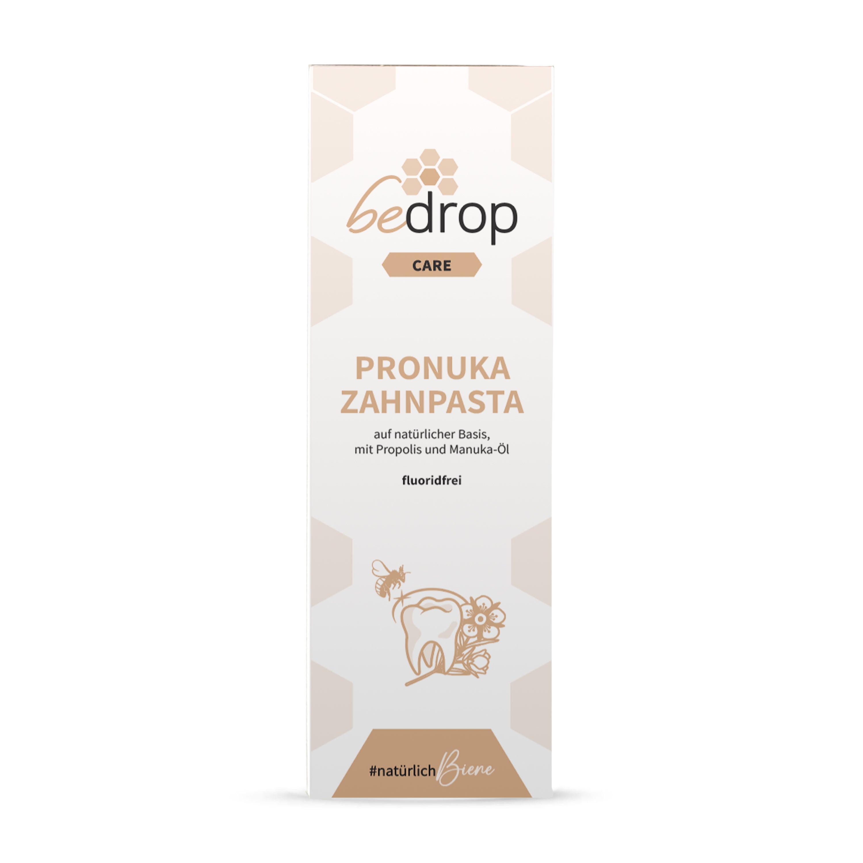 Dentifrice Pronuka / Dentifrice à la propolis & à l'huile de Manuka, sans fluor & naturel - 75ml