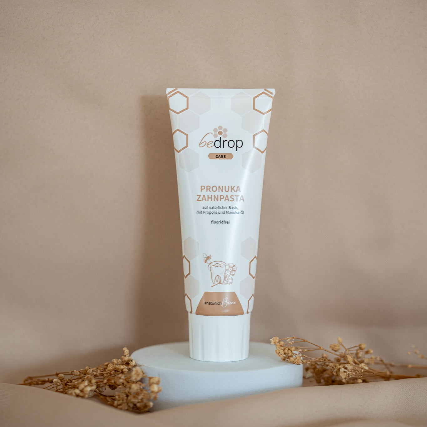 Set d'avantages : 6x Pronuka dentifrice / dentifrice à la propolis & huile de Manuka, sans fluor & naturel - 75ml