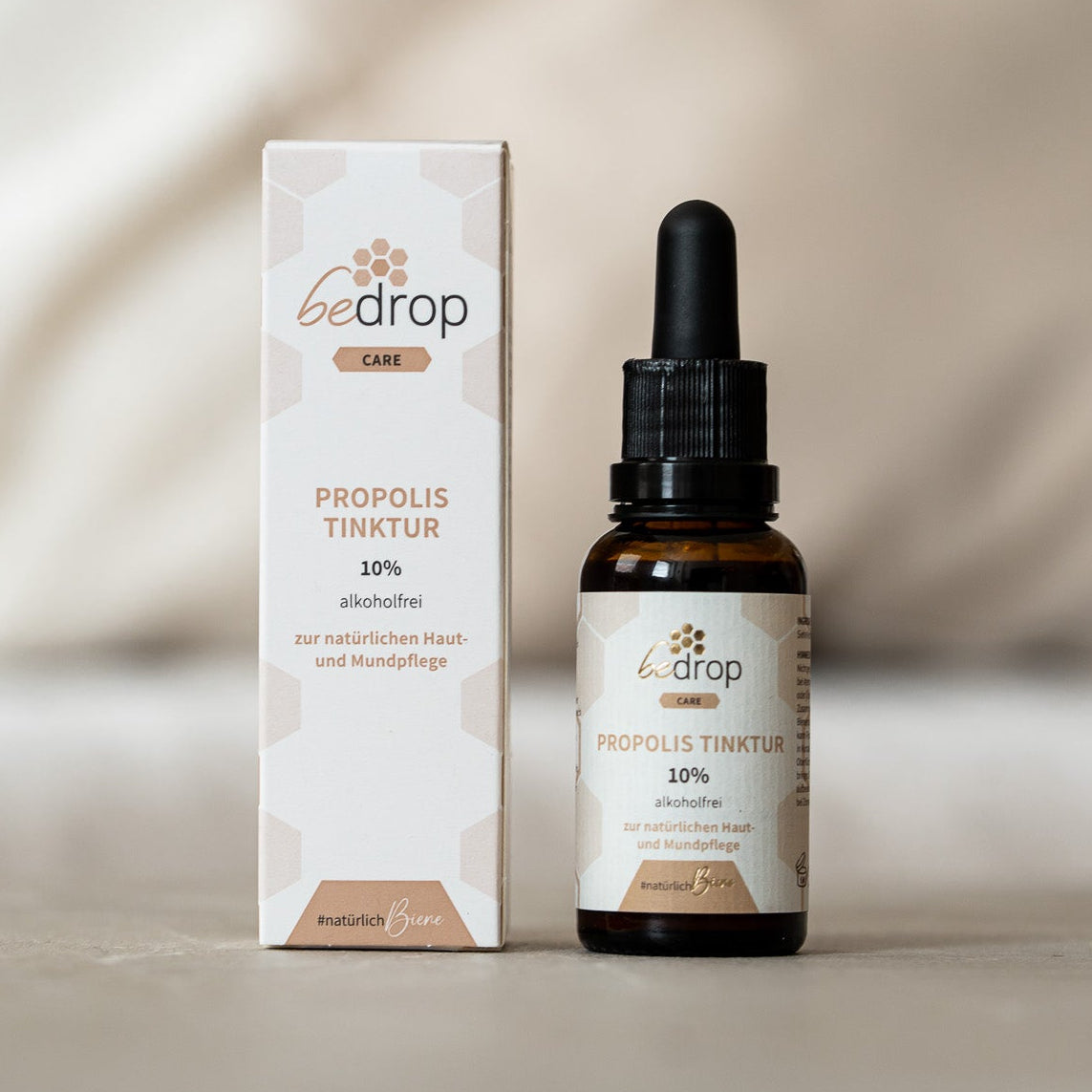Teinture de propolis avec pipette (sans alcool & soluble dans l'eau) - 30ml