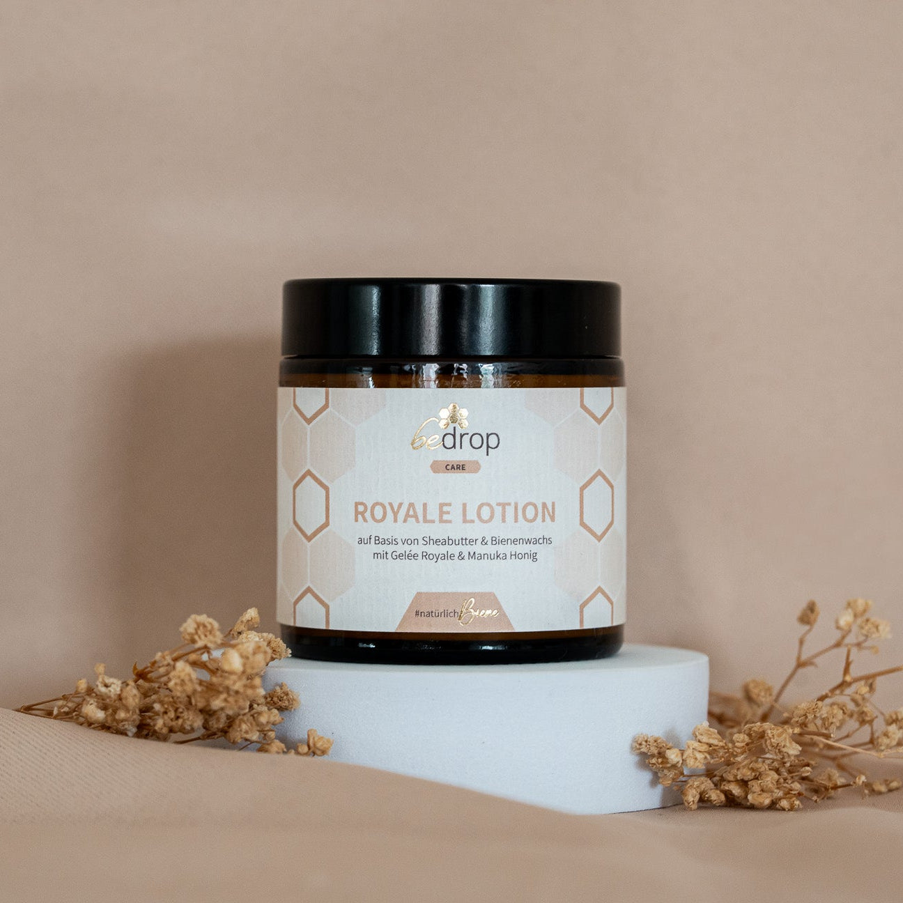 Lotion Corporelle Royale à la Gelée Royale, au Beurre de Karité et au Miel de Manuka - 100g