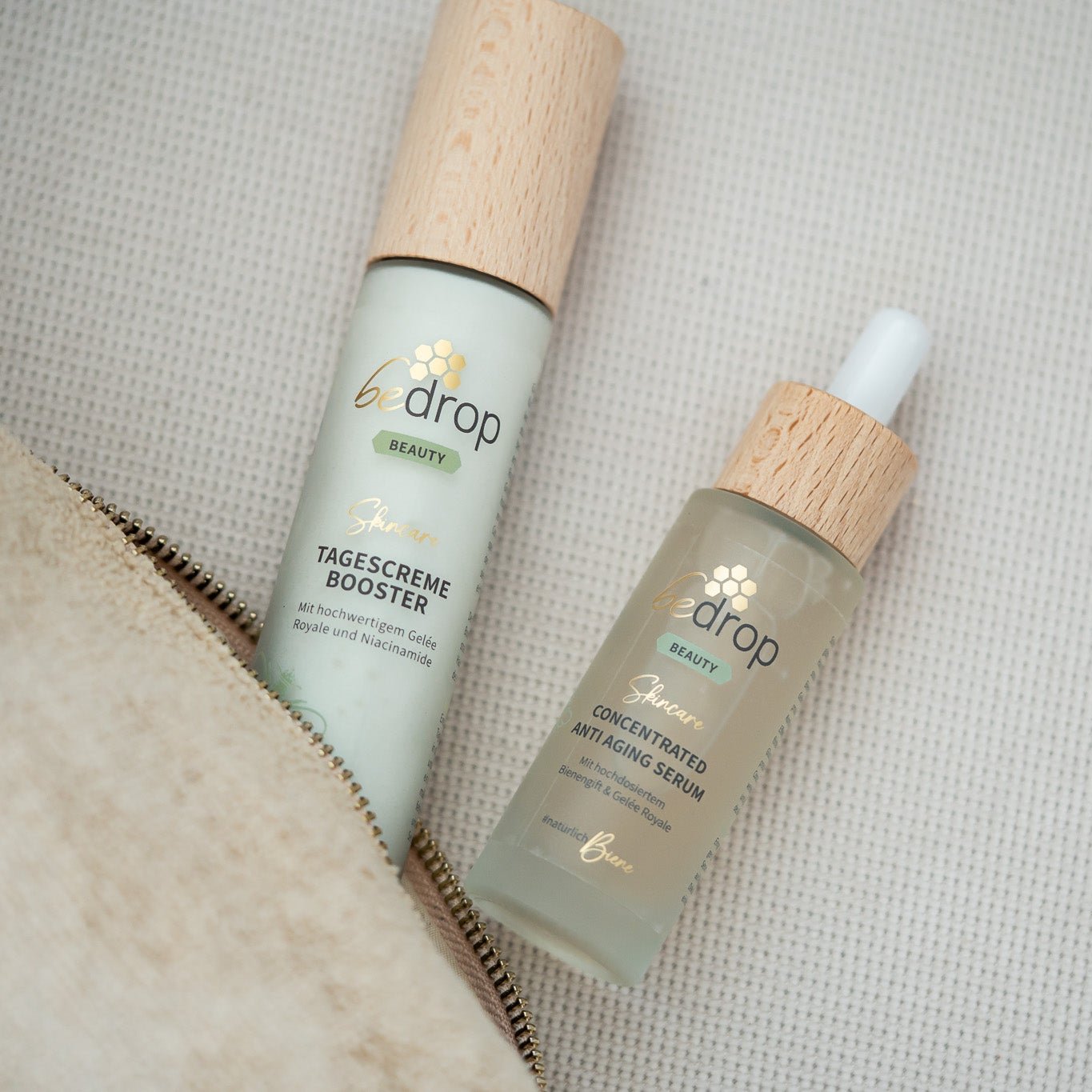 Skin Care Set | CONCENTRATED Sérum anti-âge & Crème de jour Crème visage Booster
