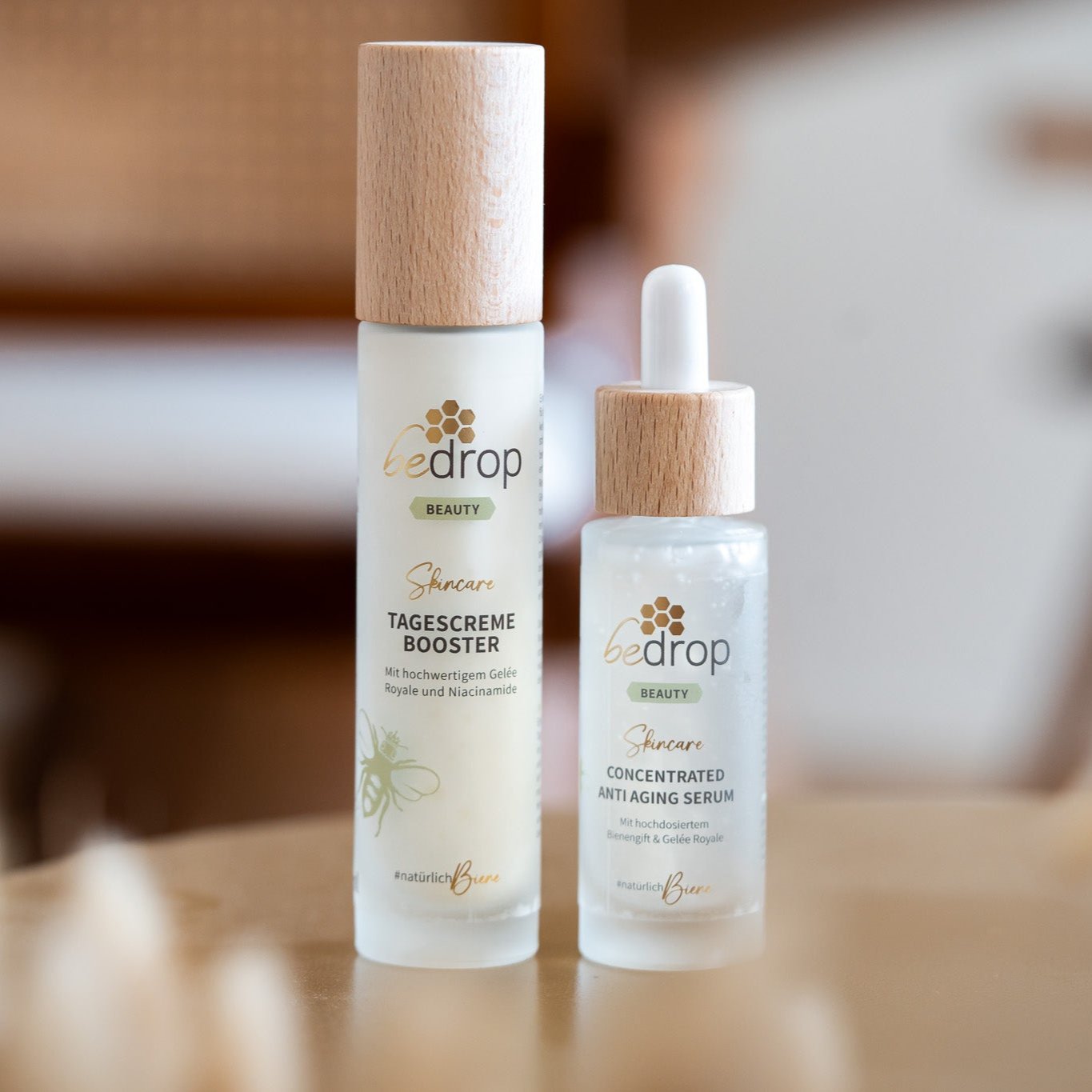 Skin Care Set | CONCENTRATED Sérum anti-âge & Crème de jour Crème visage Booster