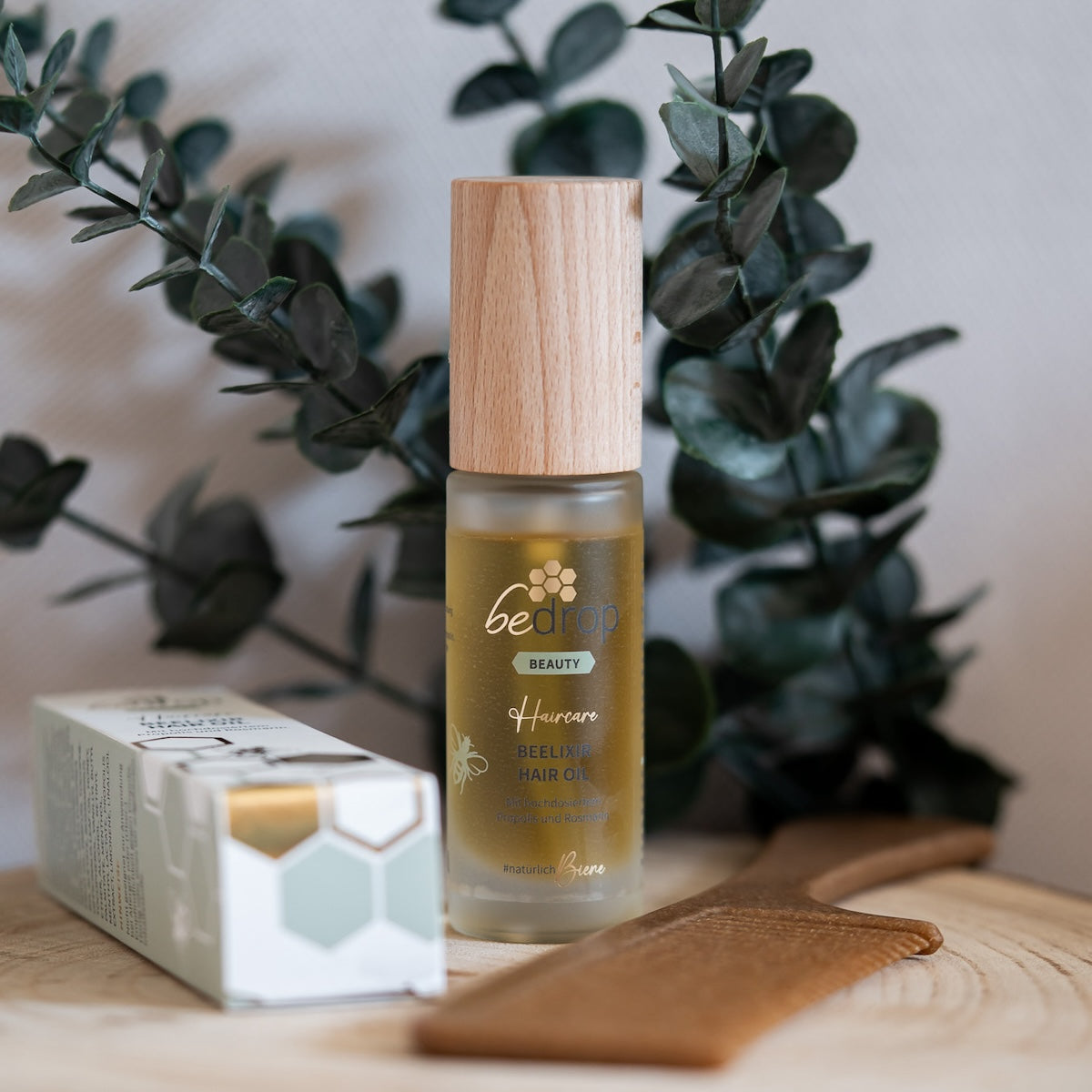 Set d'avantages : 3x BEELIXIR HAIR OIL / Huile capillaire au miel de manuka, propolis et extrait de romarin - 30ml