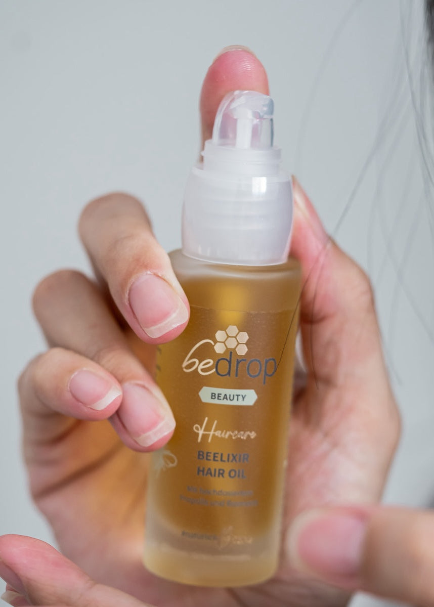 Set d'avantages : 3x BEELIXIR HAIR OIL / Huile capillaire au miel de manuka, propolis et extrait de romarin - 30ml