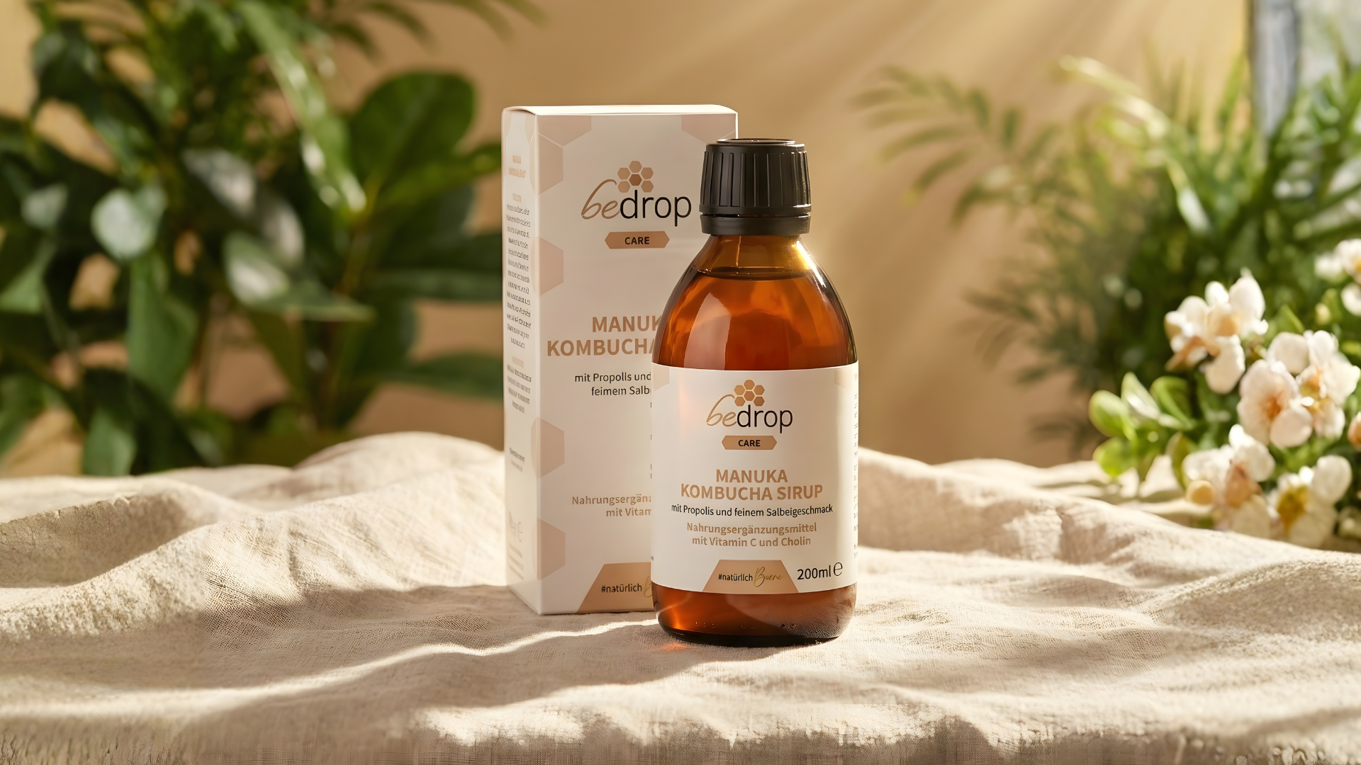 Manuka meets Kombucha: Unser neuer Sirup für Dein Wohlbefinden