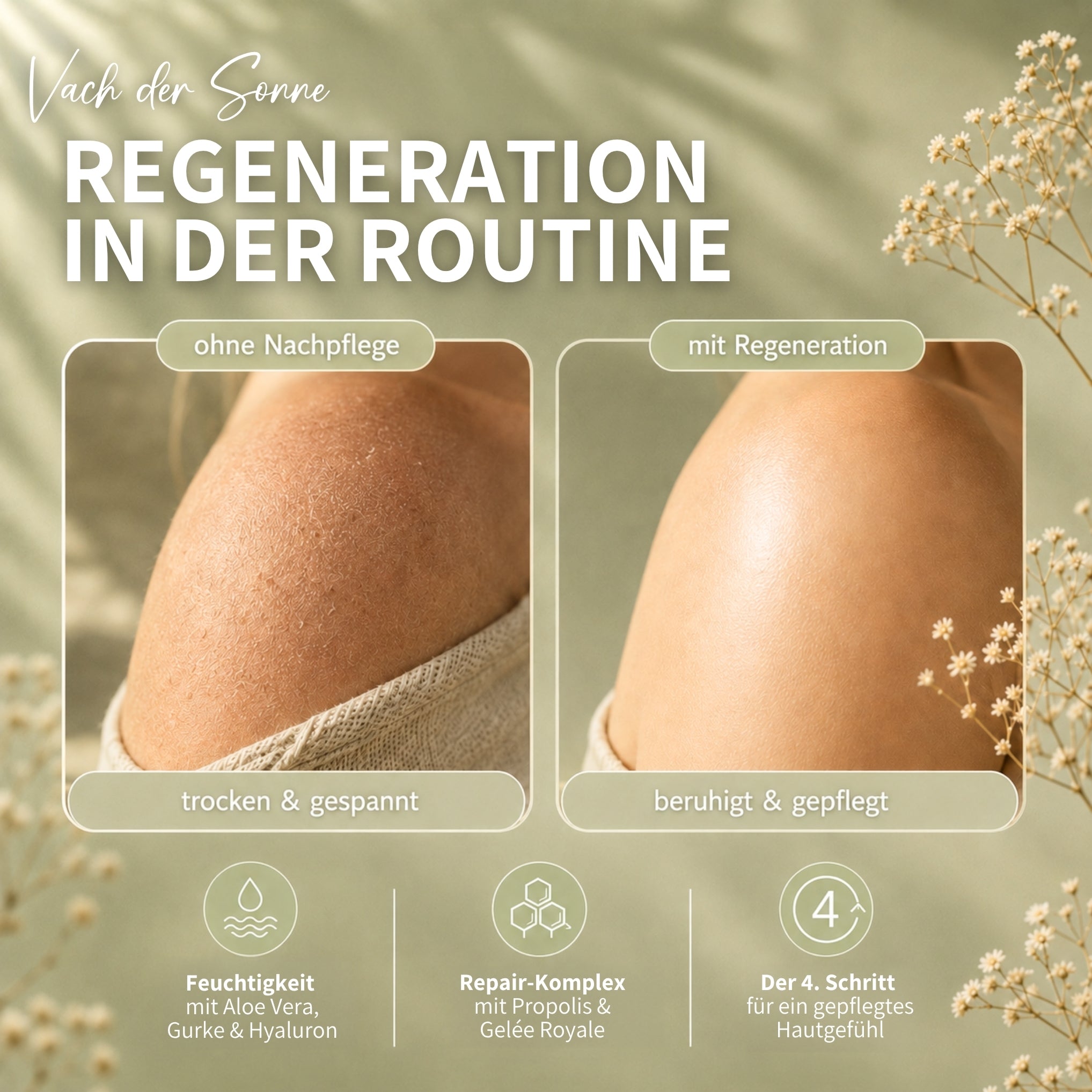 Coffret de soins solaires : baume solaire pour les lèvres, crème visage/crème solaire Hive Protect + spray solaire et après-soleil, SPF 30 et SPF 50+