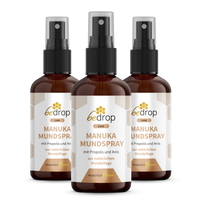 Set d'avantages : 3x Propolis Spray pour la gorge / Spray buccal au Miel de Manuka & Anis - 30ml dans un set de 3 pièces