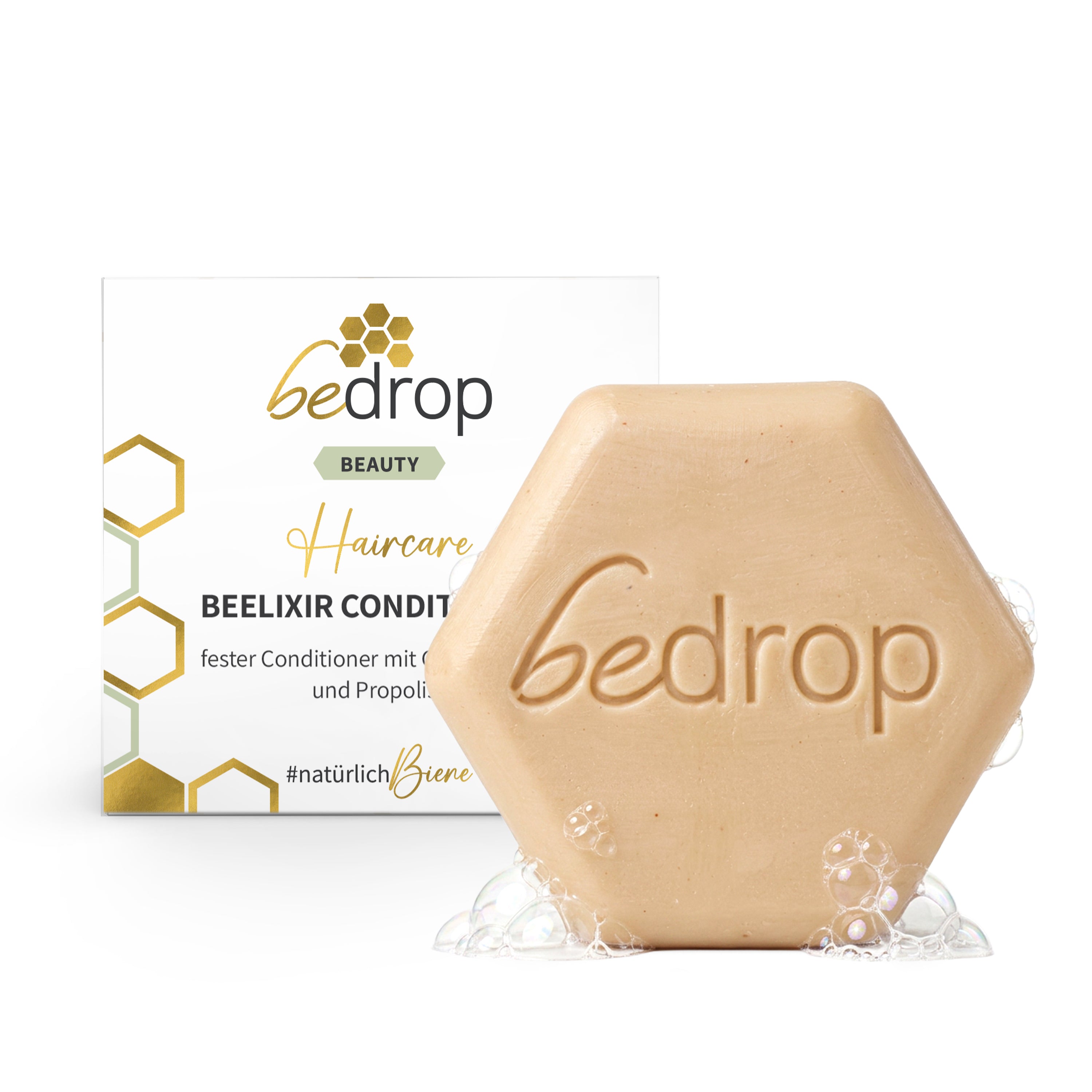 BEELIXIR Conditionneur solide à la gelée royale & propolis - 65g