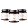 Set d'avantages : 3x poudre de pollen de fleurs / pollen d'abeilles - 60g (pollen de fleurs moulu) dans un set de 3 pièces