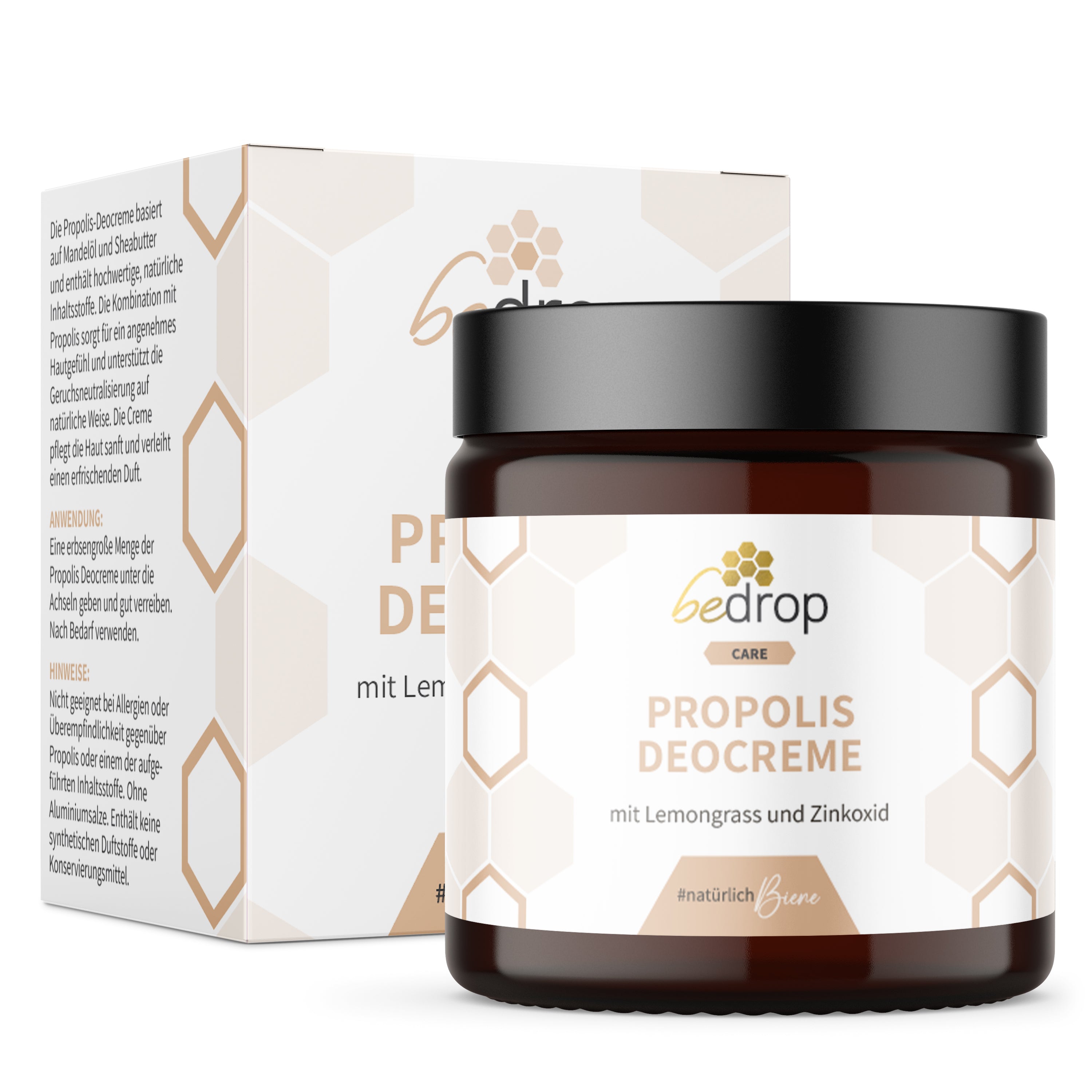 Propolis déodorant crème / solide à la citronnelle - 30ml