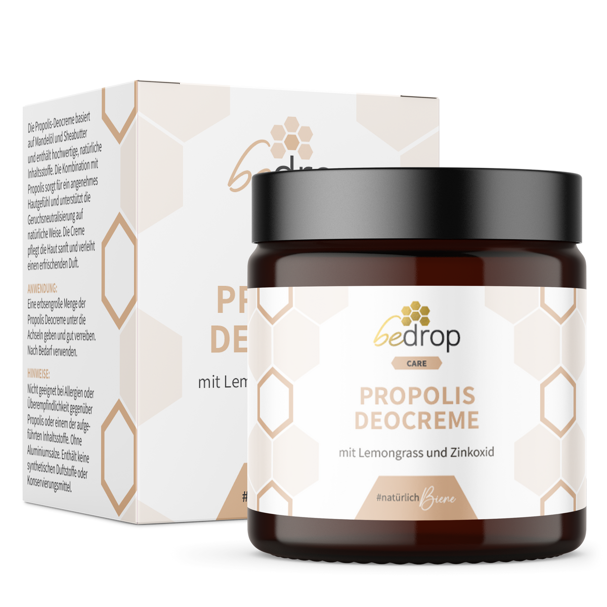 Lot avantageux : 3x Propolis déodorant / déodorant solide à la citronnelle - 30ml en lot de 3
