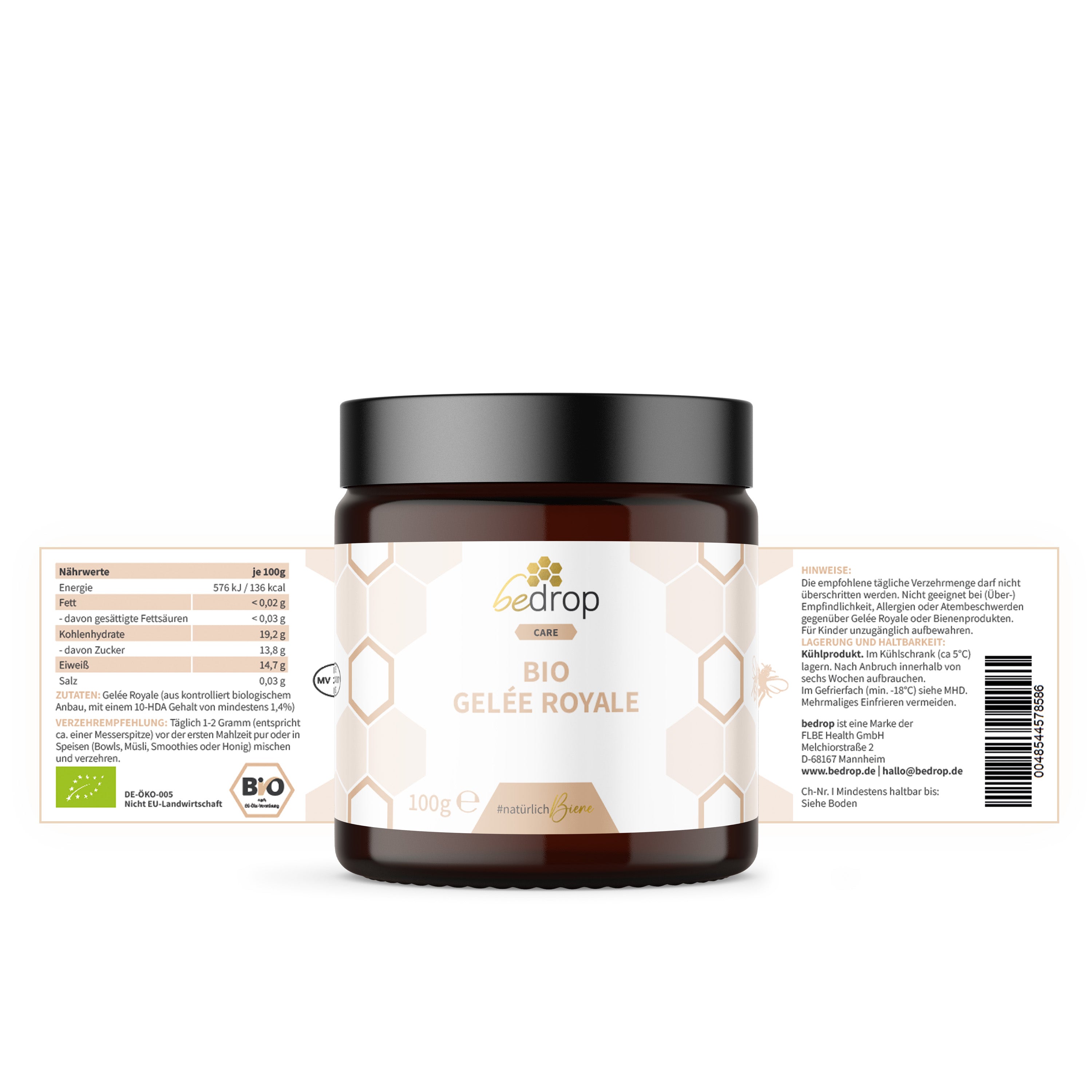 Le kit polyvalent | Capsules de propolis & teinture à 20% + Capsules de gelée royale & pur/frais + Miel de Manuka