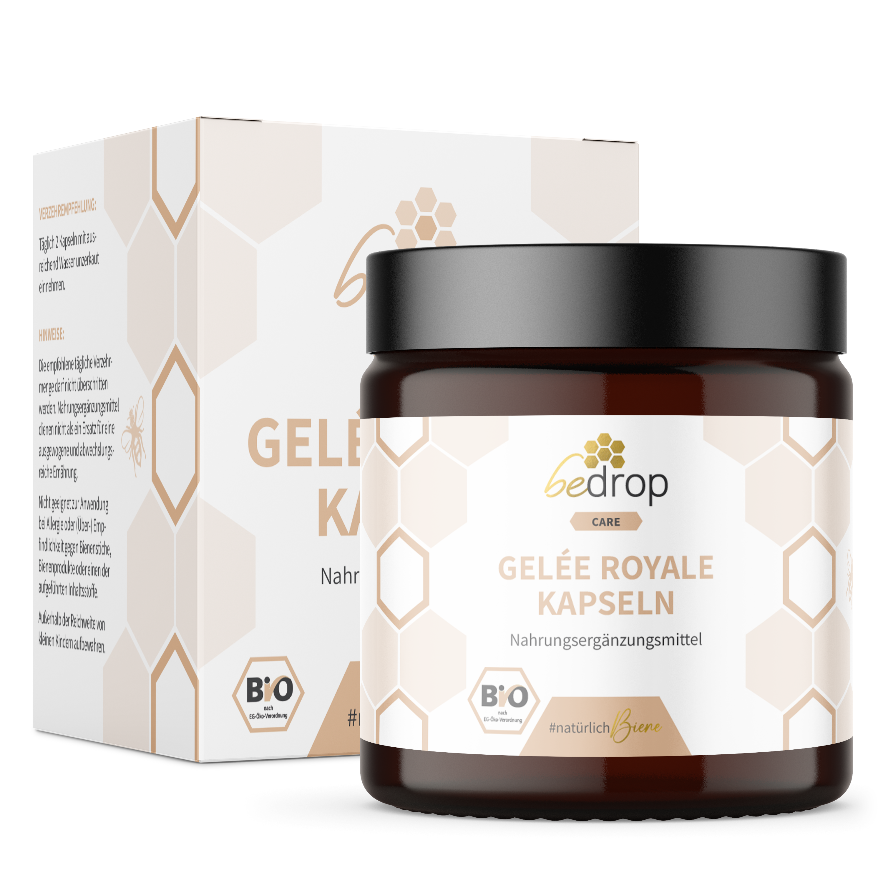 Set bien-être | Bee Cream (pommade au venin d'abeille) + capsules de gelée royale