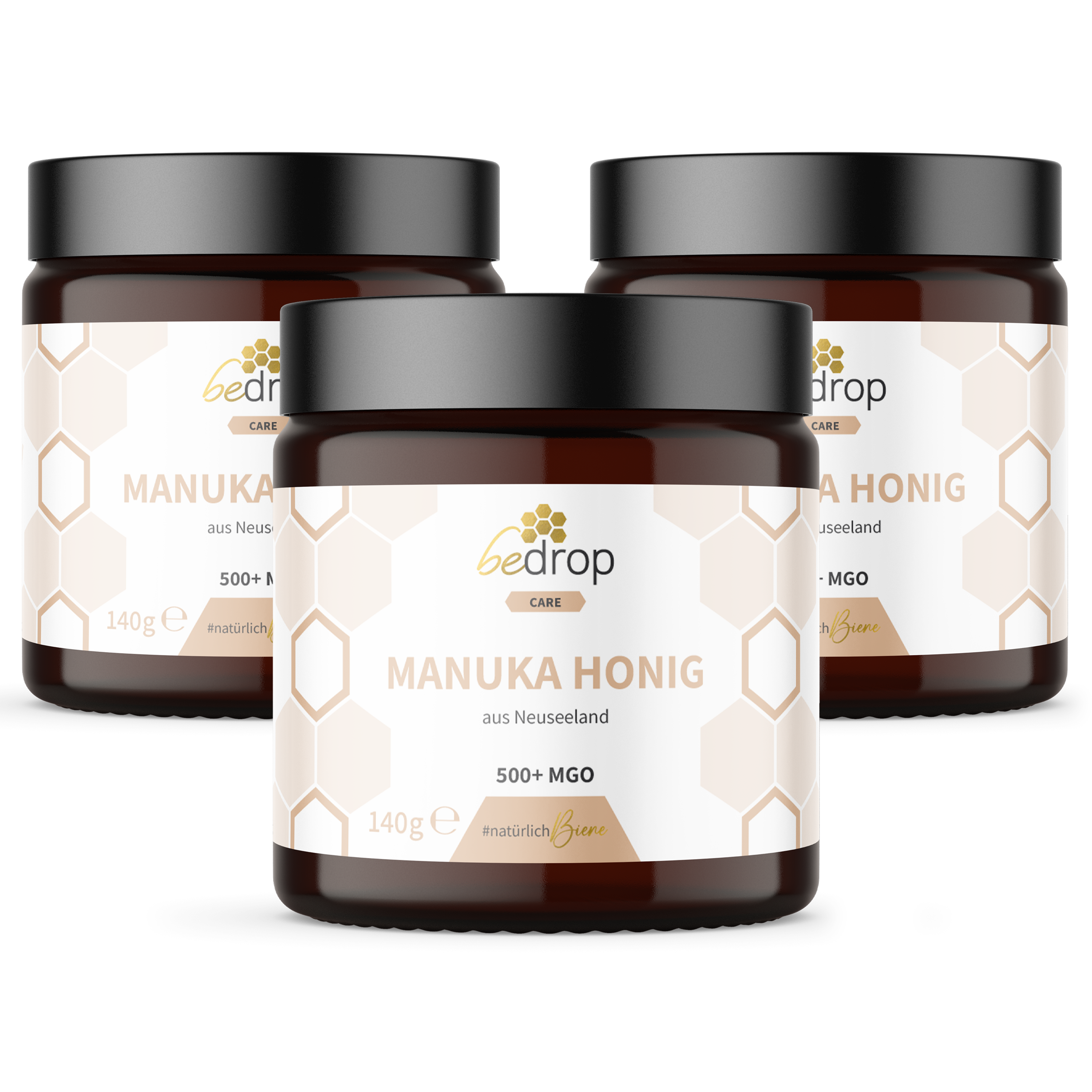 Set d'avantages : 3x Miel de Manuka MGO 500+ - 140g à prix réduit