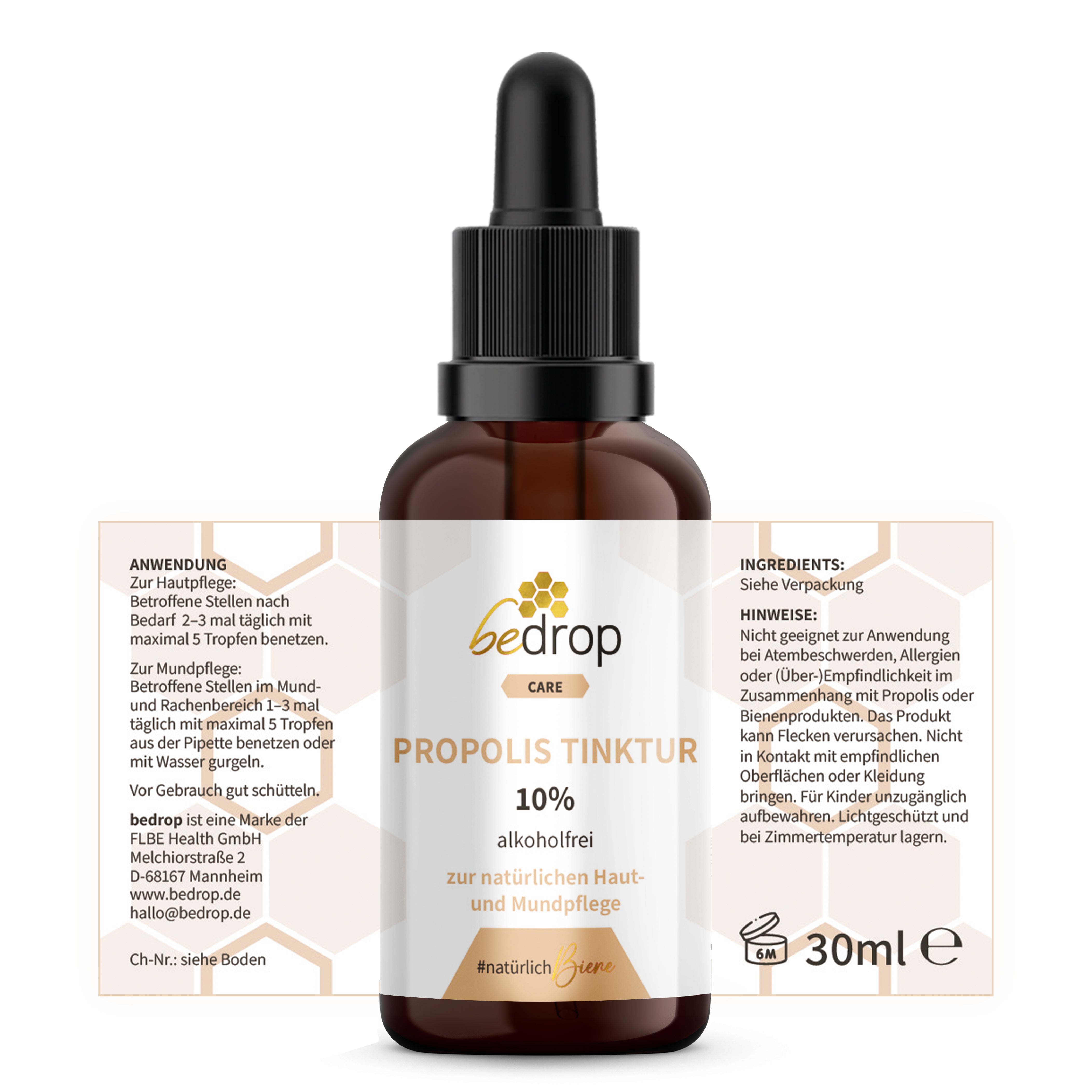 Derma Set | Propolis Teinture, Savon, Capsules & Crème | Pour enfants & adultes