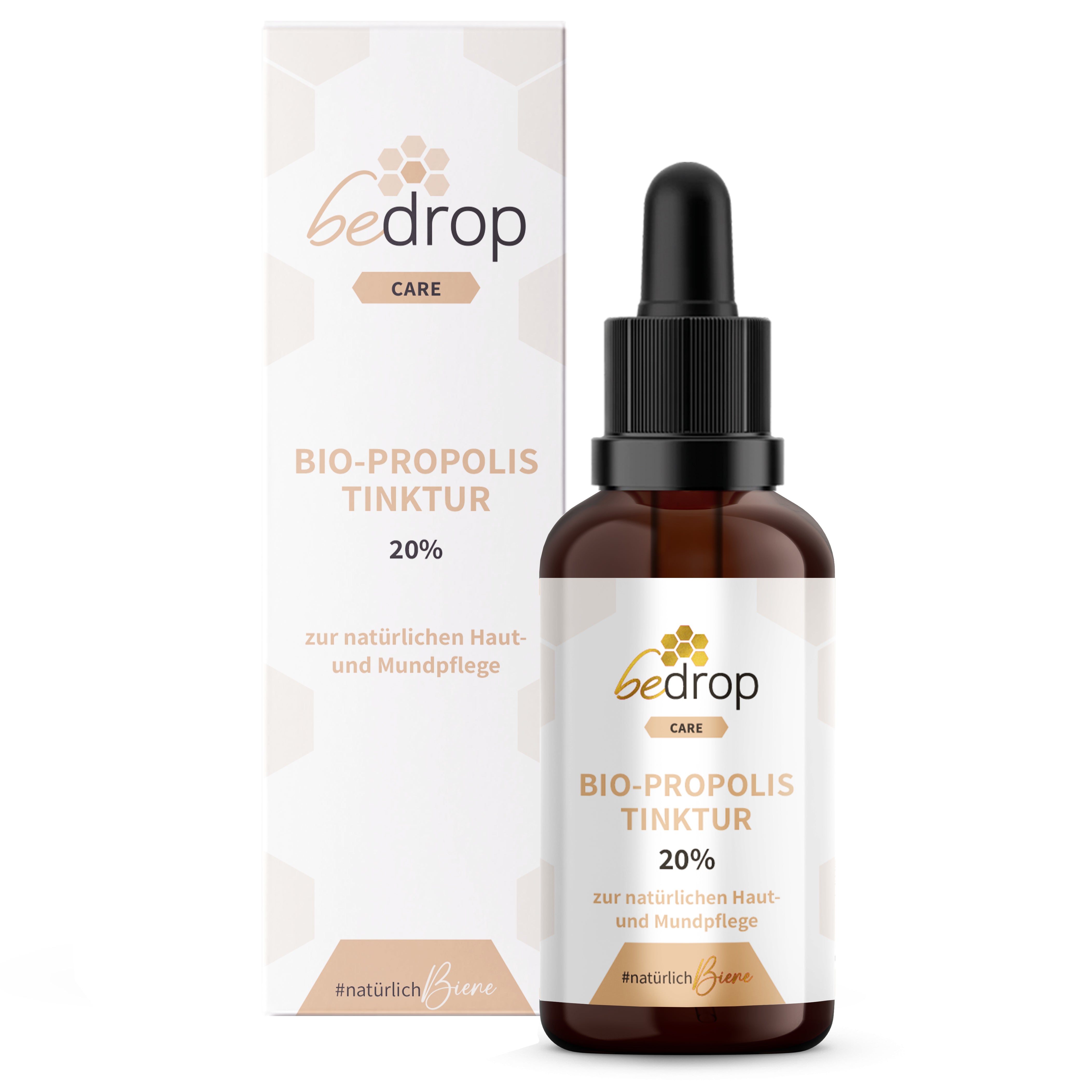 Propolis Extract Teinture avec Pipette 20% - 30ml (Certifié Bio)
