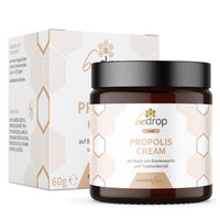 Propolis Cream - Crème à la propolis hautement dosée avec cire d'abeille & huile de pépins de raisin - 60g