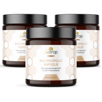 Set d'avantage : 3x gélules de propolis bio - 60 gélules dans un set de 3 gélules