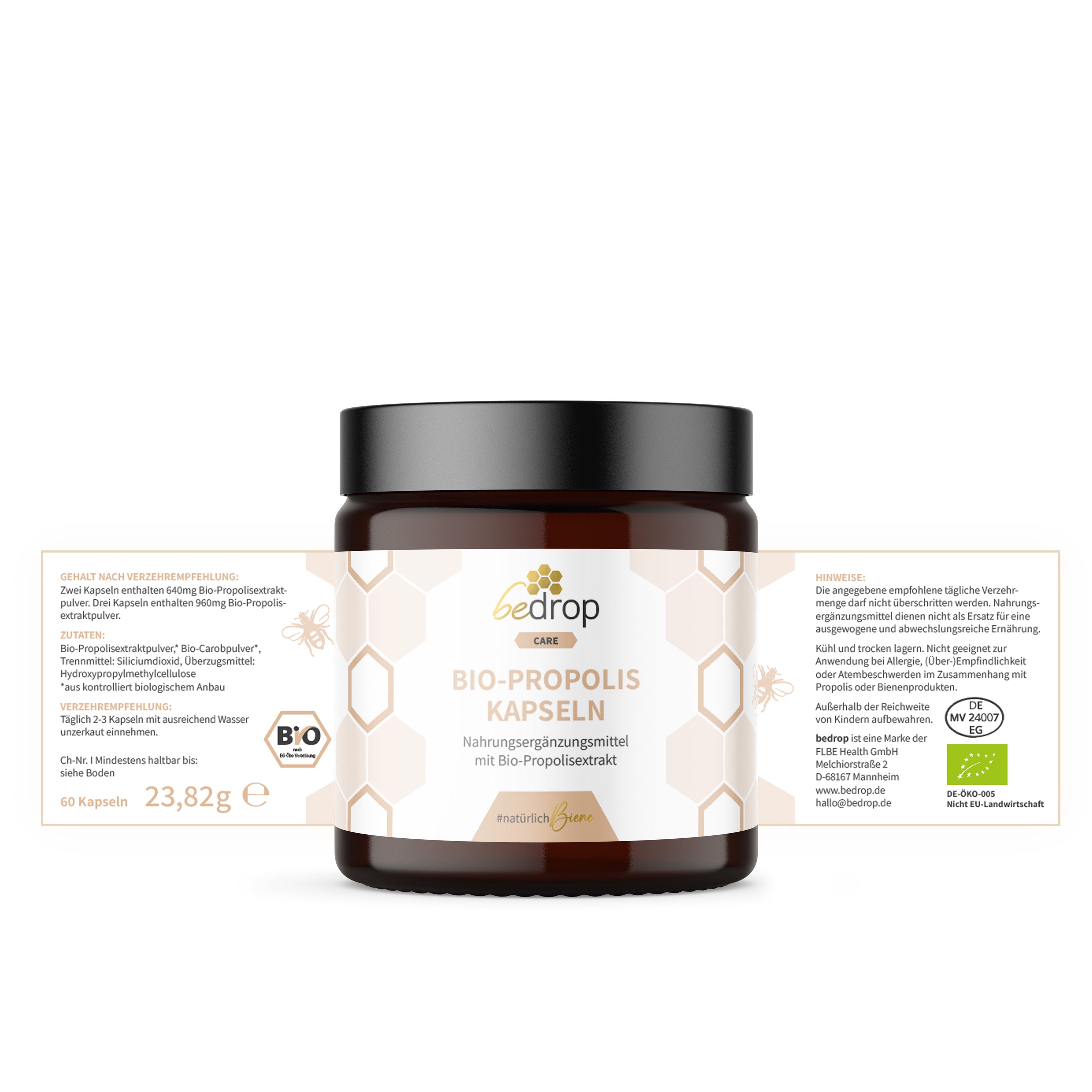 Nail Care Set | Sérum pour les ongles à la propolis, capsules & savon au miel de propolis
