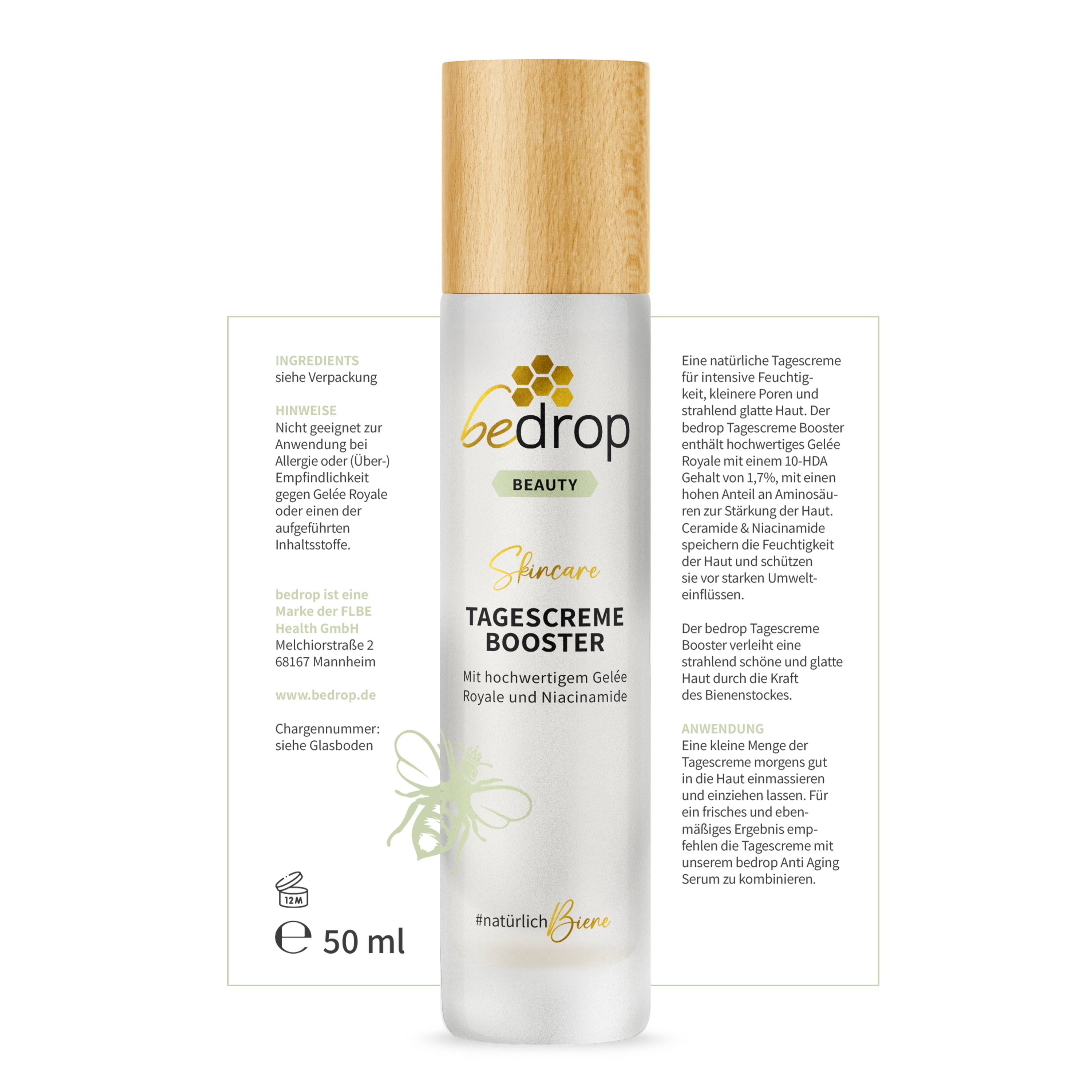 Skin Care Set | CONCENTRATED Sérum anti-âge & Crème de jour Crème visage Booster