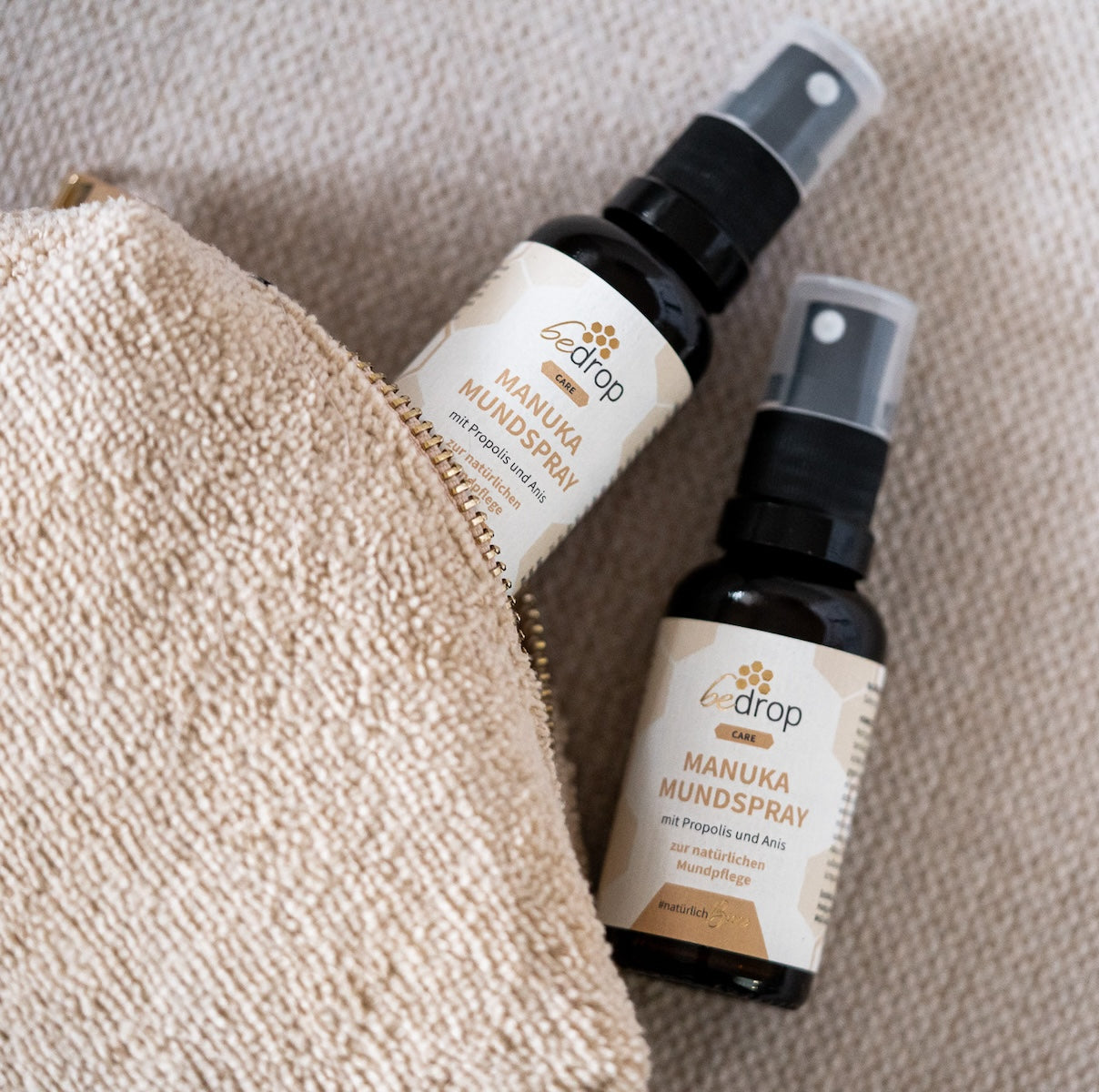 Set d'avantages : 3x Propolis Spray pour la gorge / Spray buccal au Miel de Manuka & Anis - 30ml dans un set de 3 pièces
