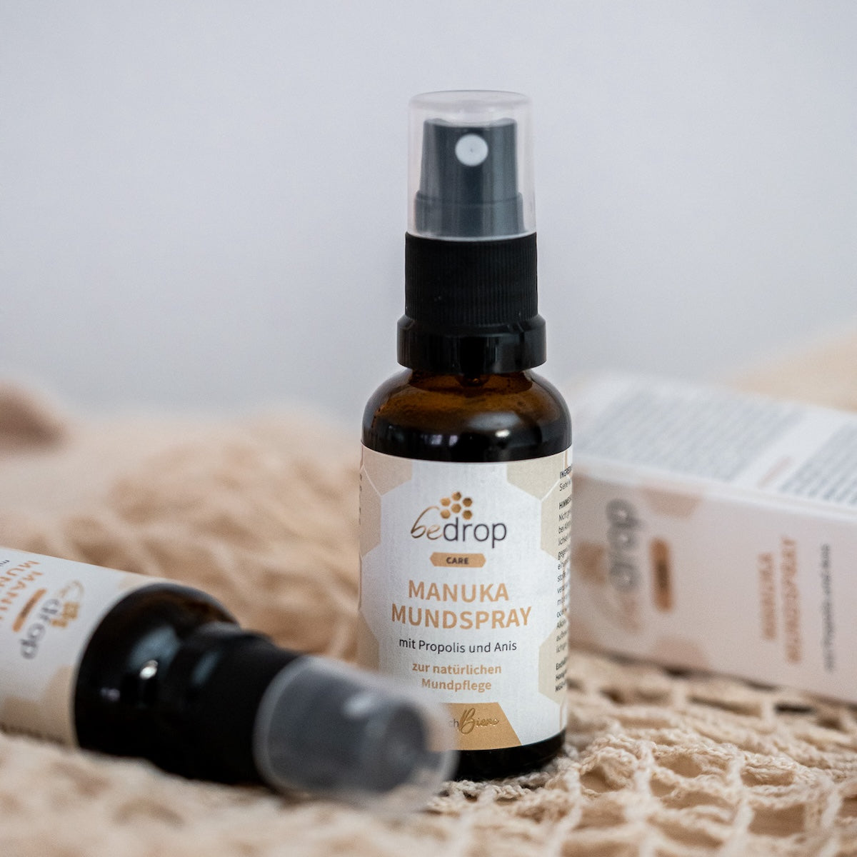Set d'avantages : 3x Propolis Spray pour la gorge / Spray buccal au Miel de Manuka & Anis - 30ml dans un set de 3 pièces