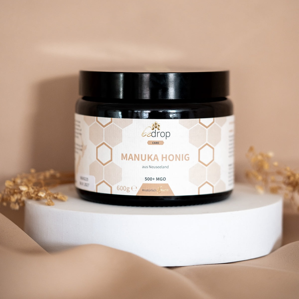 Miel de Manuka XXL 600g avec MGO 500+ pot de stockage