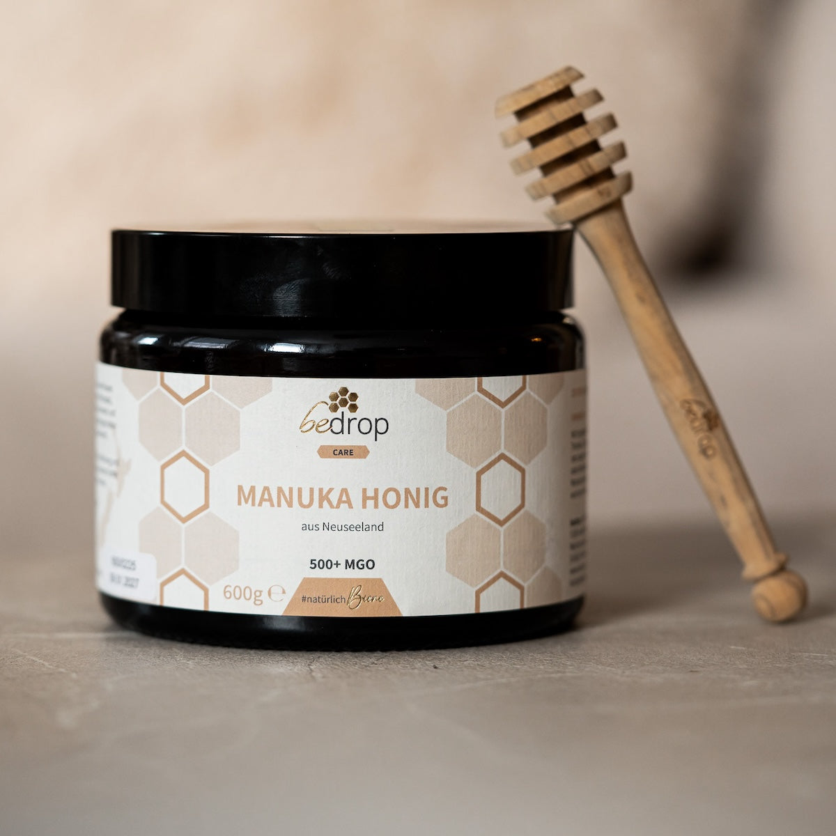 Miel de Manuka XXL 600g avec MGO 500+ pot de stockage