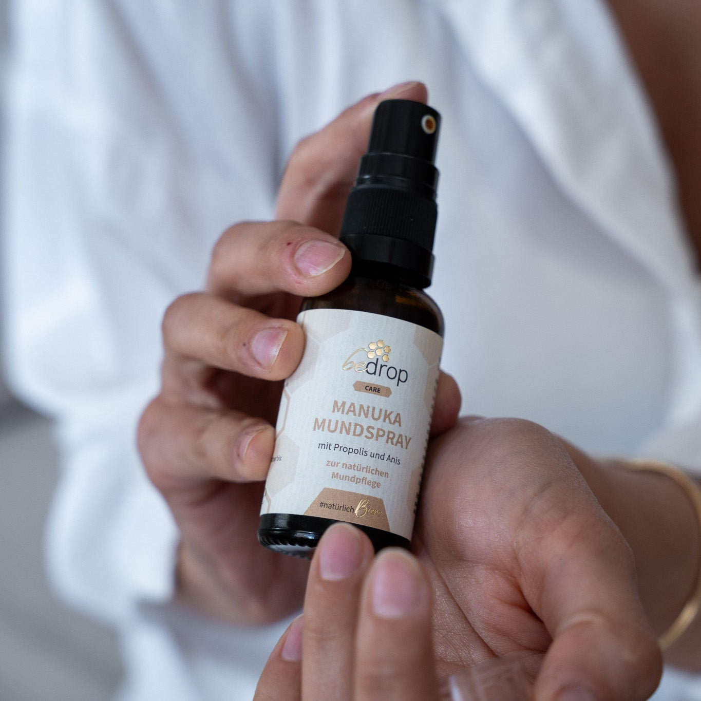 Propolis Spray pour la Gorge / Bain de Bouche au Miel de Manuka & Anis - 30ml