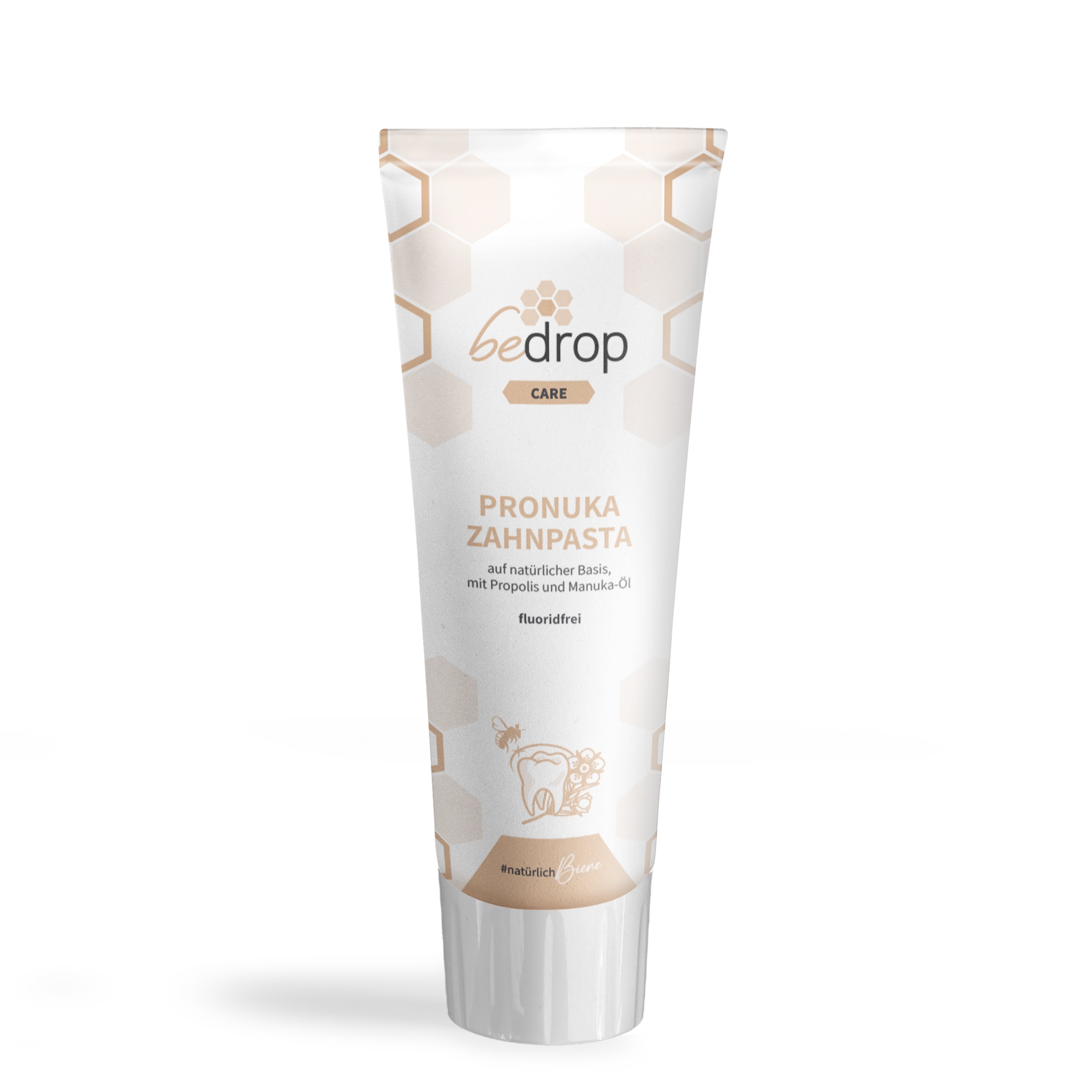 Dentifrice Pronuka / Dentifrice à la propolis & à l'huile de Manuka, sans fluor & naturel - 75ml