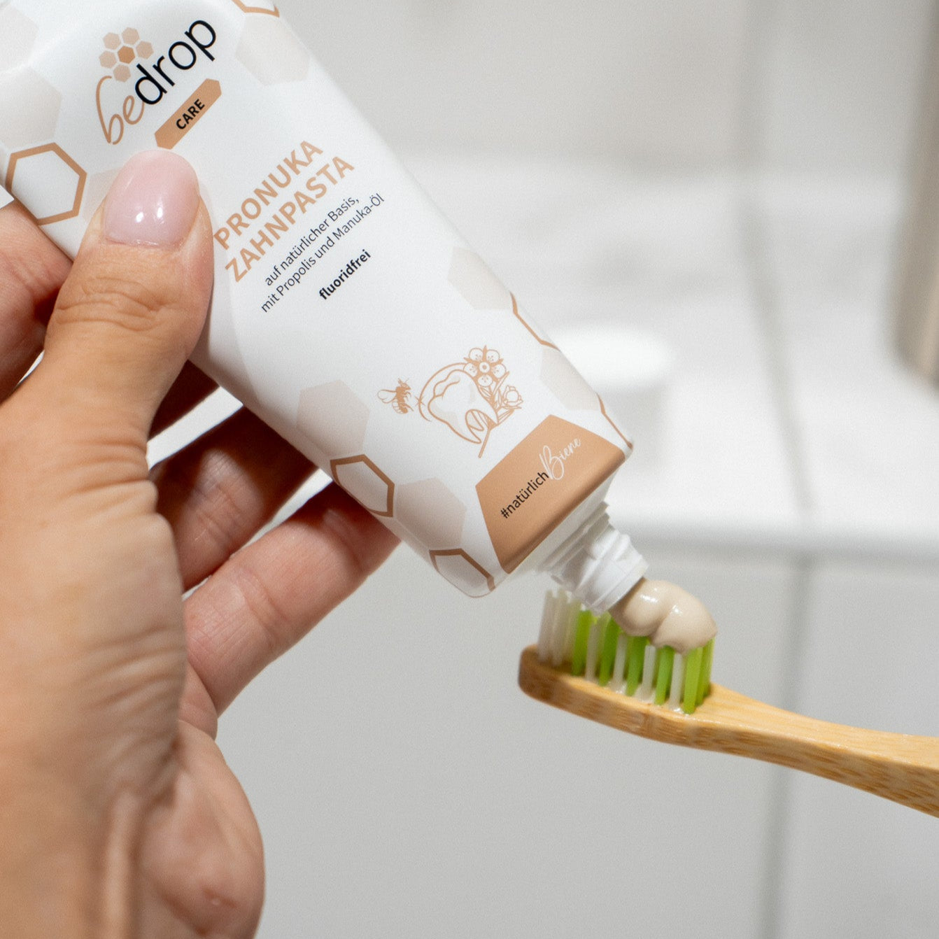 Set d'avantages : 3x Pronuka dentifrice / dentifrice à la propolis & huile de manuka, sans fluor & naturel - 75ml