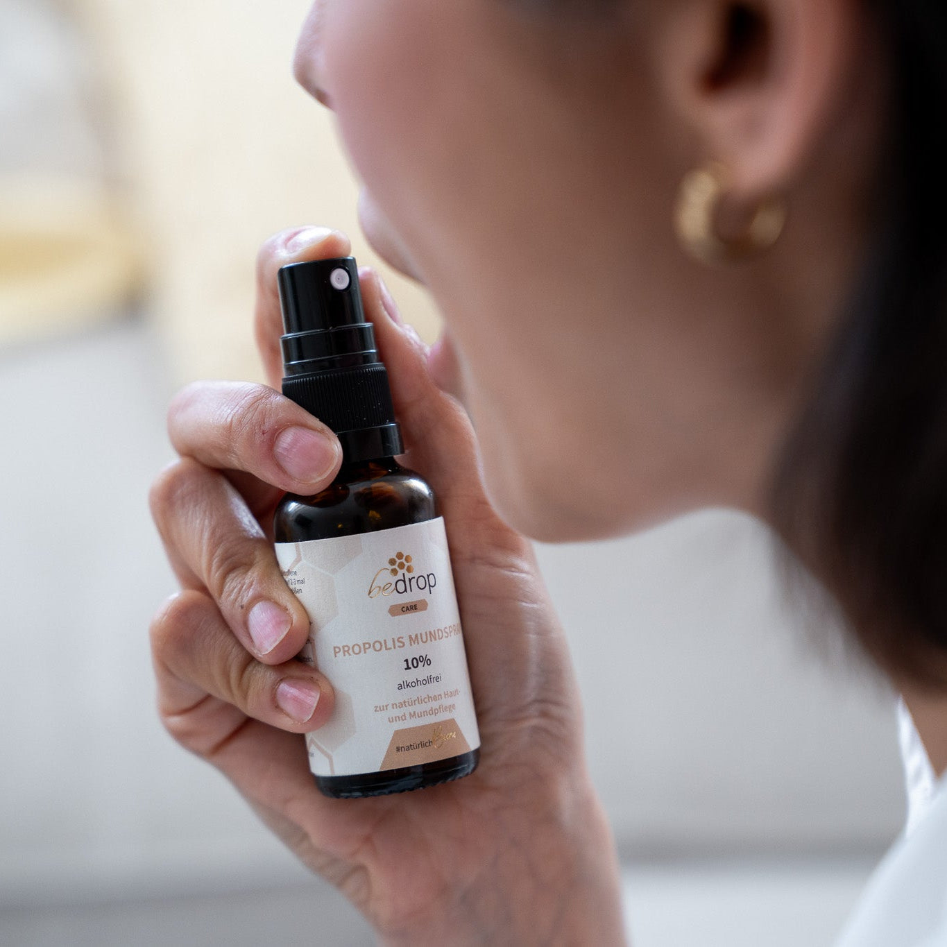 Set d'avantages : 3x Propolis Teinture Spray buccal (sans alcool & soluble dans l'eau) - 30ml dans un set de 3 pièces