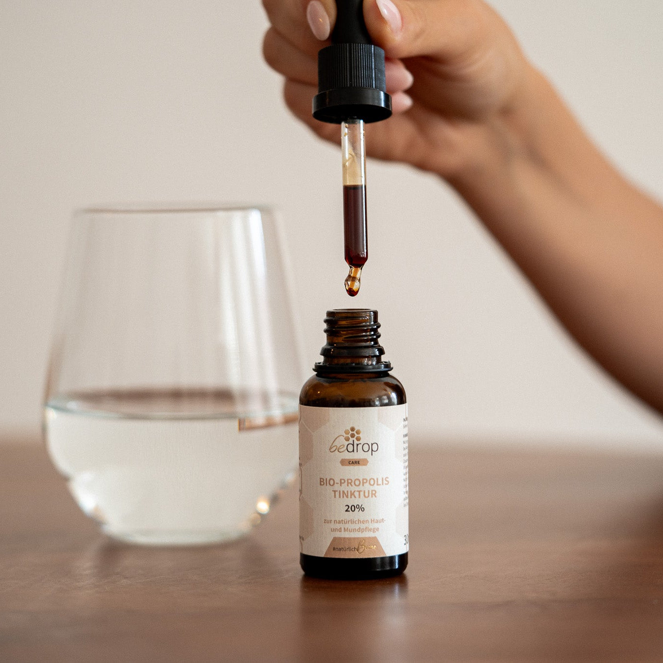 Set d'avantage : 3x teinture d'extrait de propolis avec pipette 20% - 30ml dans un set de 3 pièces