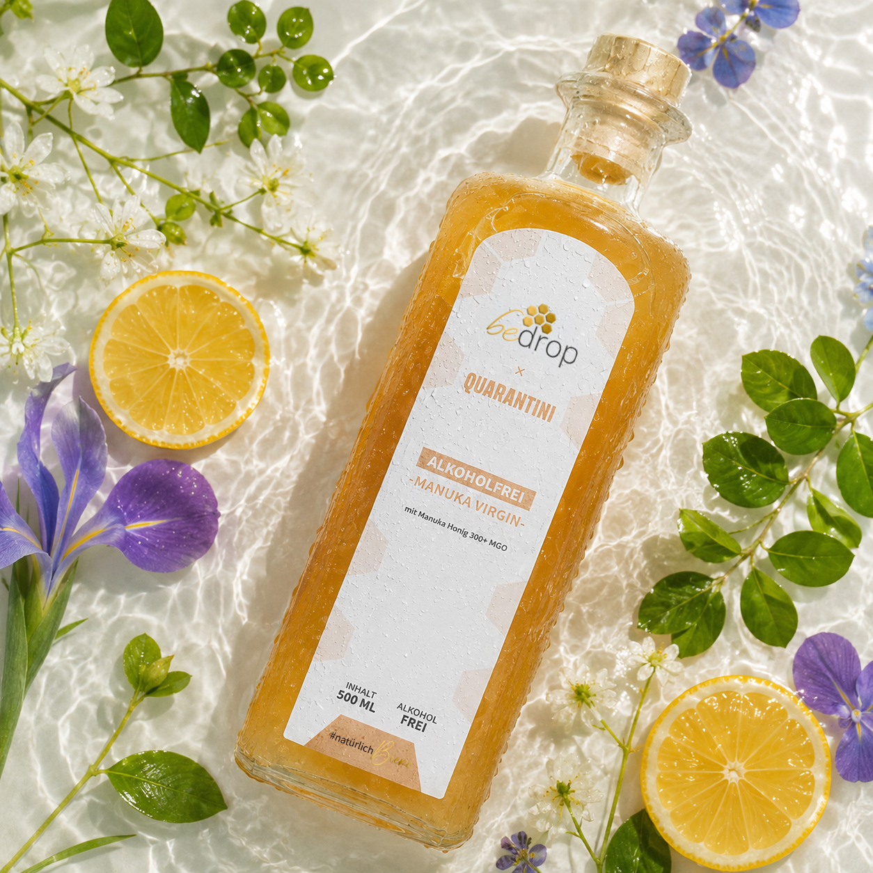MANUKA VIRGIN - sans alcool - bedrop x Quarantini / 500 ml