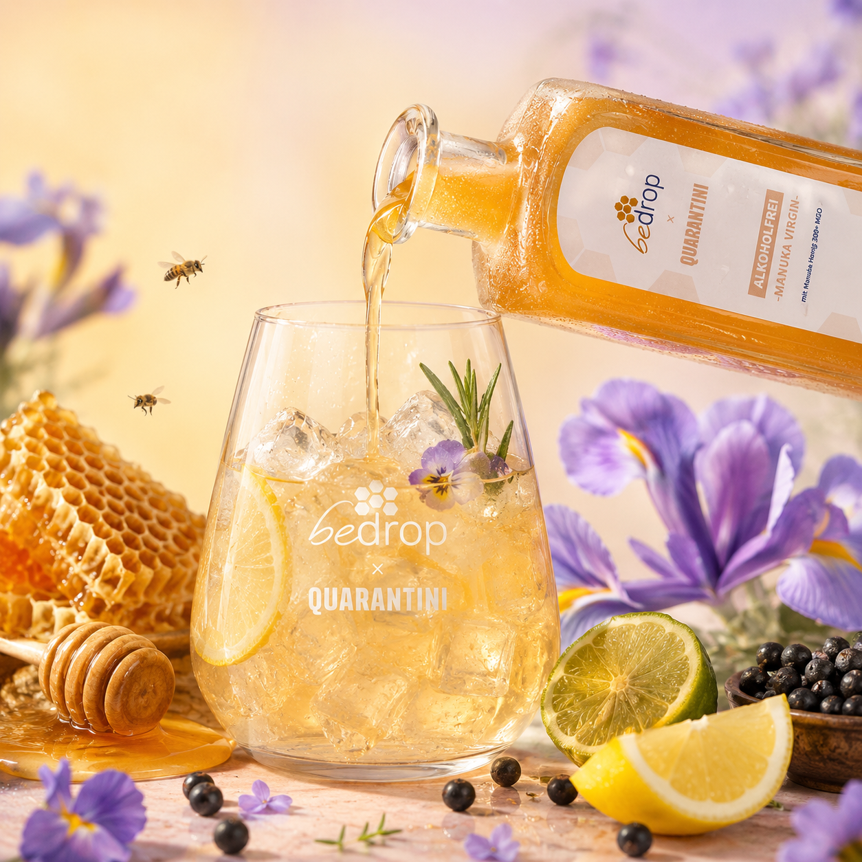MANUKA VIRGIN - sans alcool - bedrop x Quarantini / 500 ml