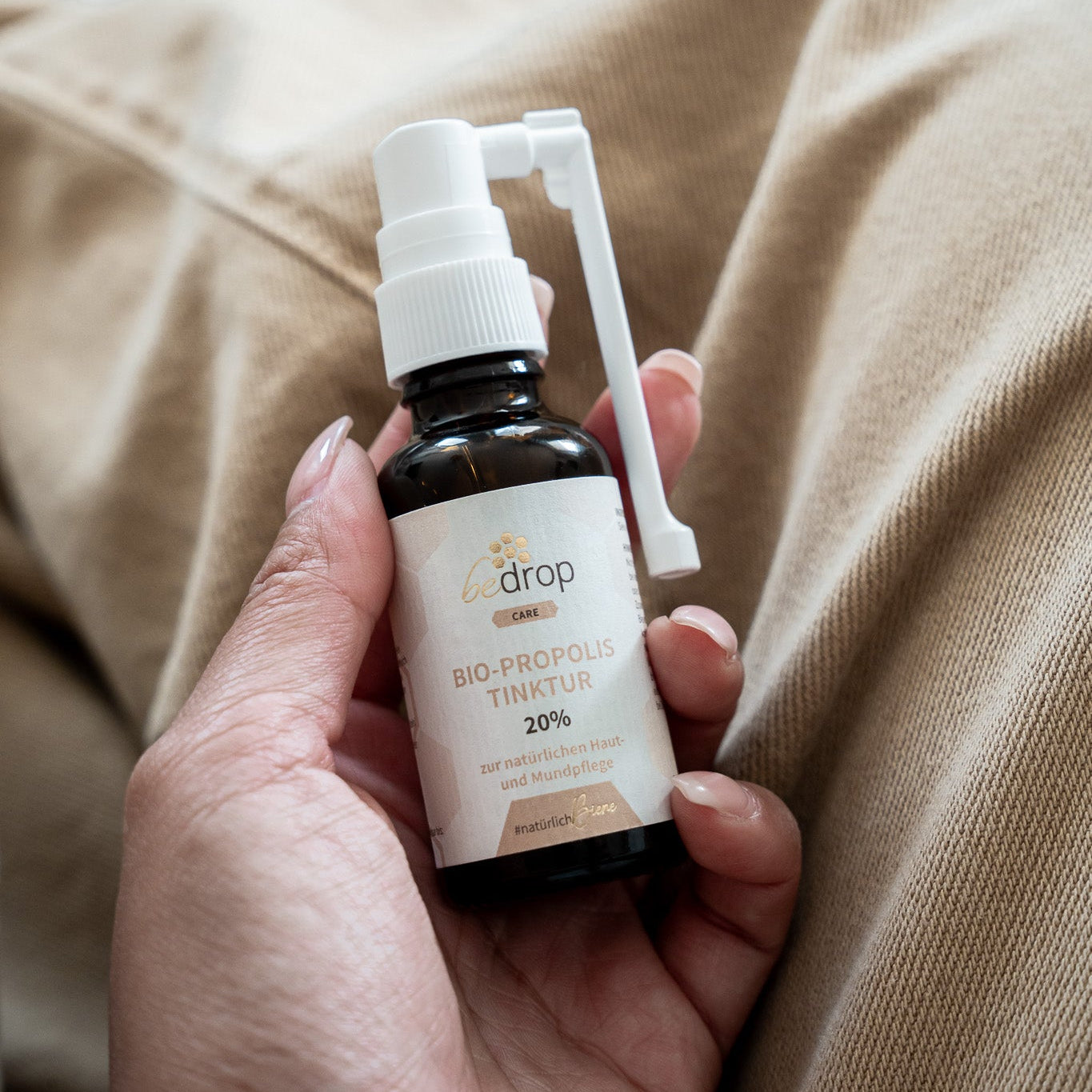 Adaptateur pour teinture de propolis & spray buccal (application précise)