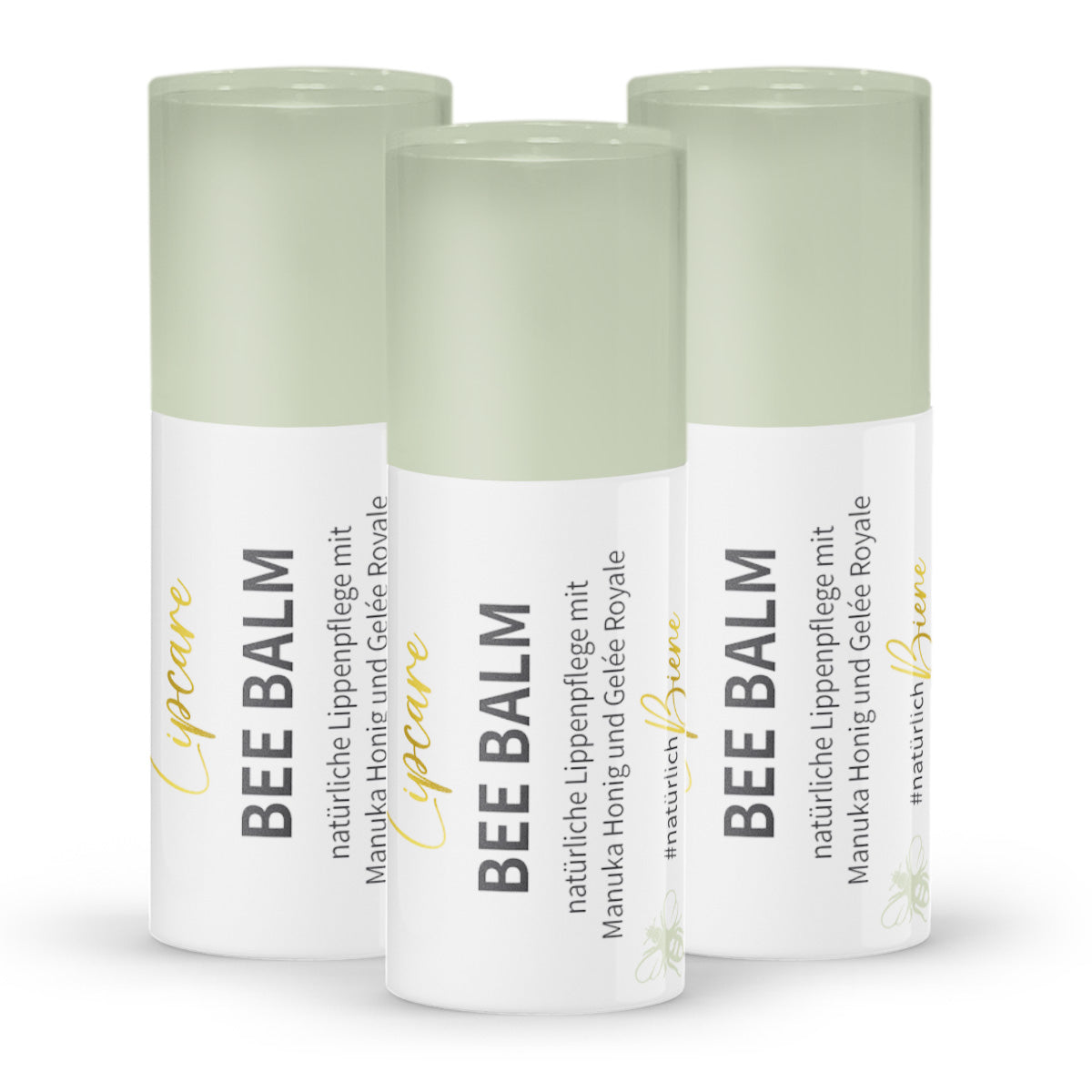 Coffret avantage : 3x Bee Balm - Baume à lèvres naturel au Miel de Manuka, Gelée Royale & Rétinol