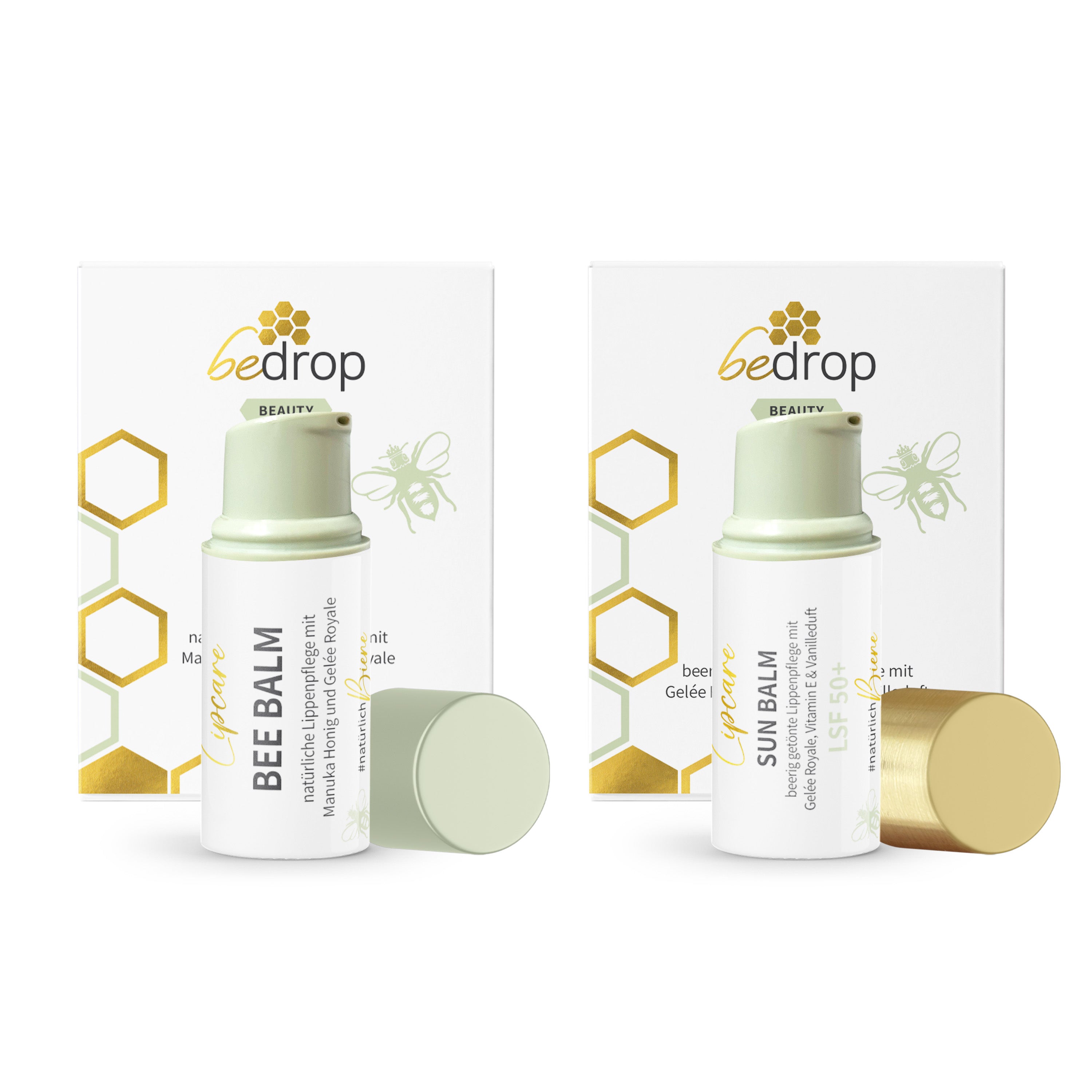 Lip Care Set | Bee Balm & Sun Balm FPS 50+