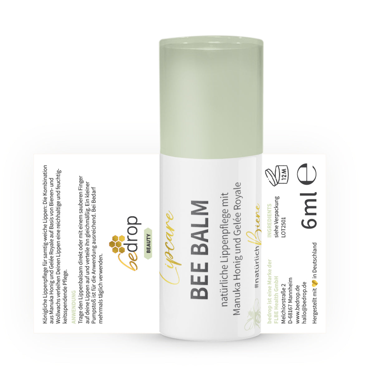 Coffret avantage : 3x Bee Balm - Baume à lèvres naturel au Miel de Manuka, Gelée Royale & Rétinol