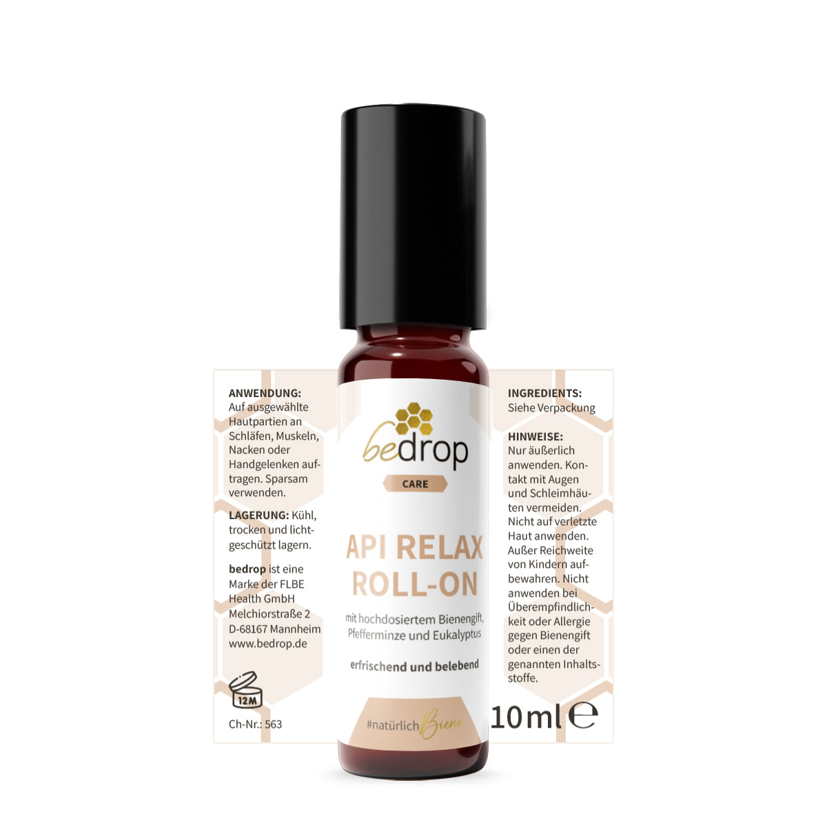 Coffret détente au venin d'abeille : Bee Cream + Api Relax Roll On pour une détente rafraîchissante