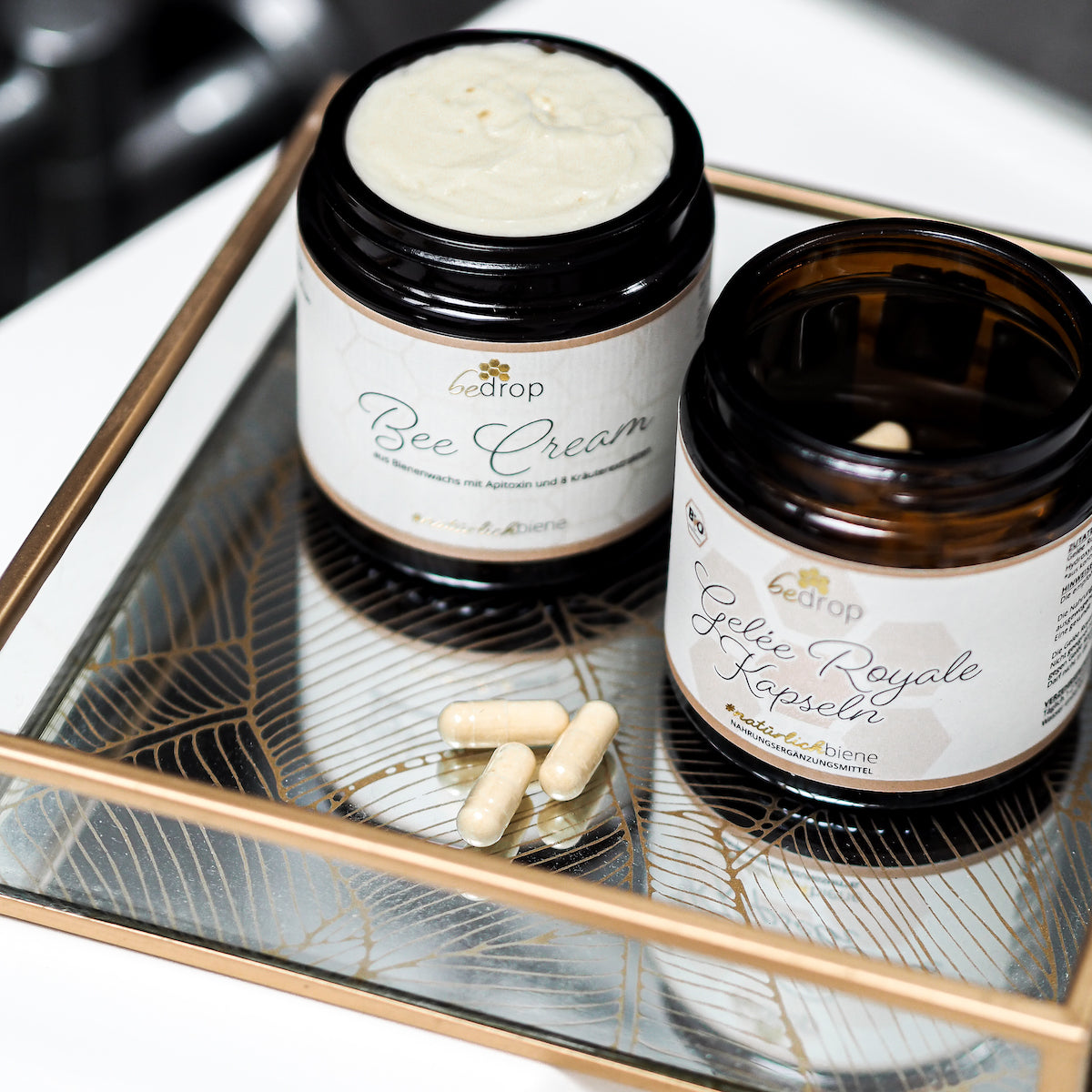 Set bien-être | Bee Cream (pommade au venin d'abeille) + capsules de gelée royale